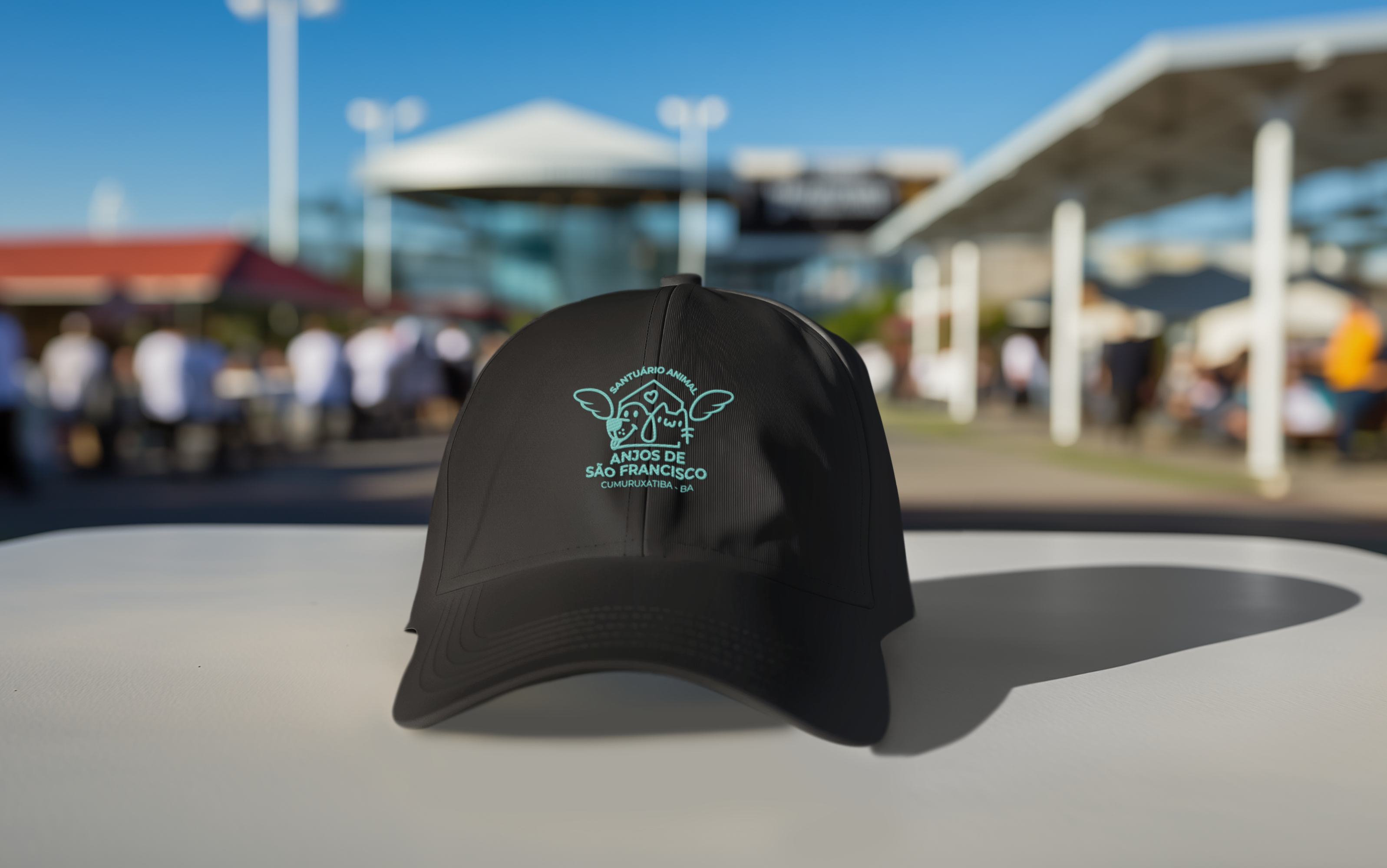 Nome do produto: Boné Guardião do Santuário - Edição Turquesa