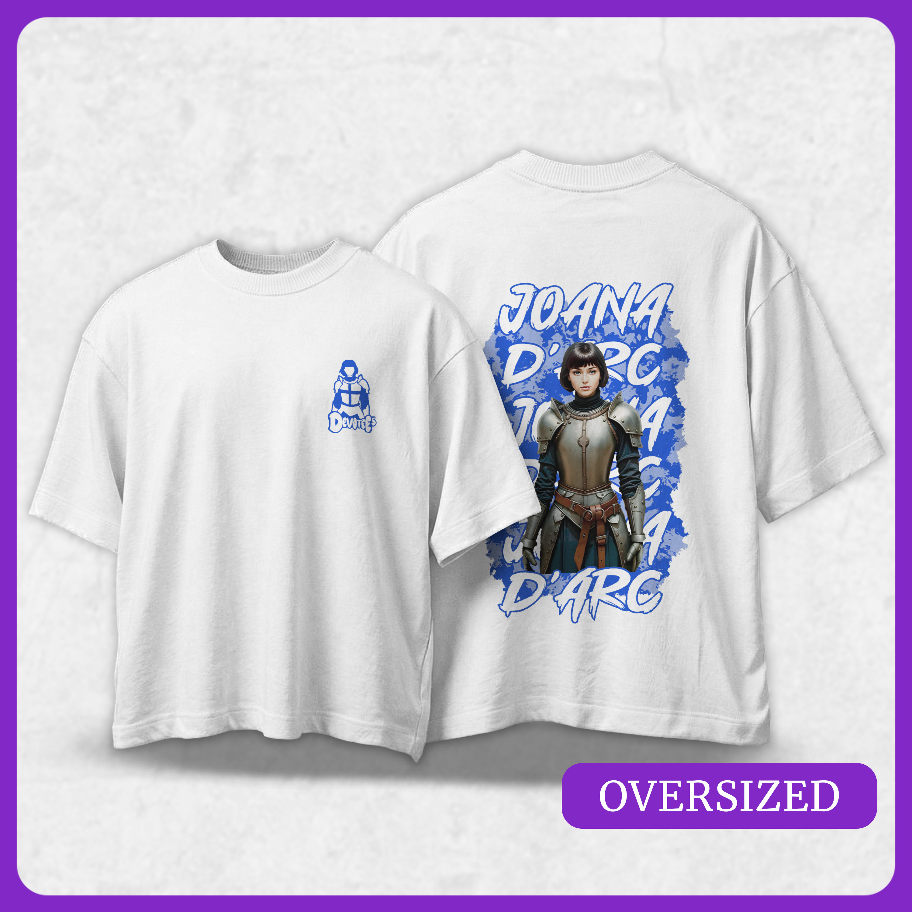 Oversized Joana D’arc | Urbano Sagrado (Azul)