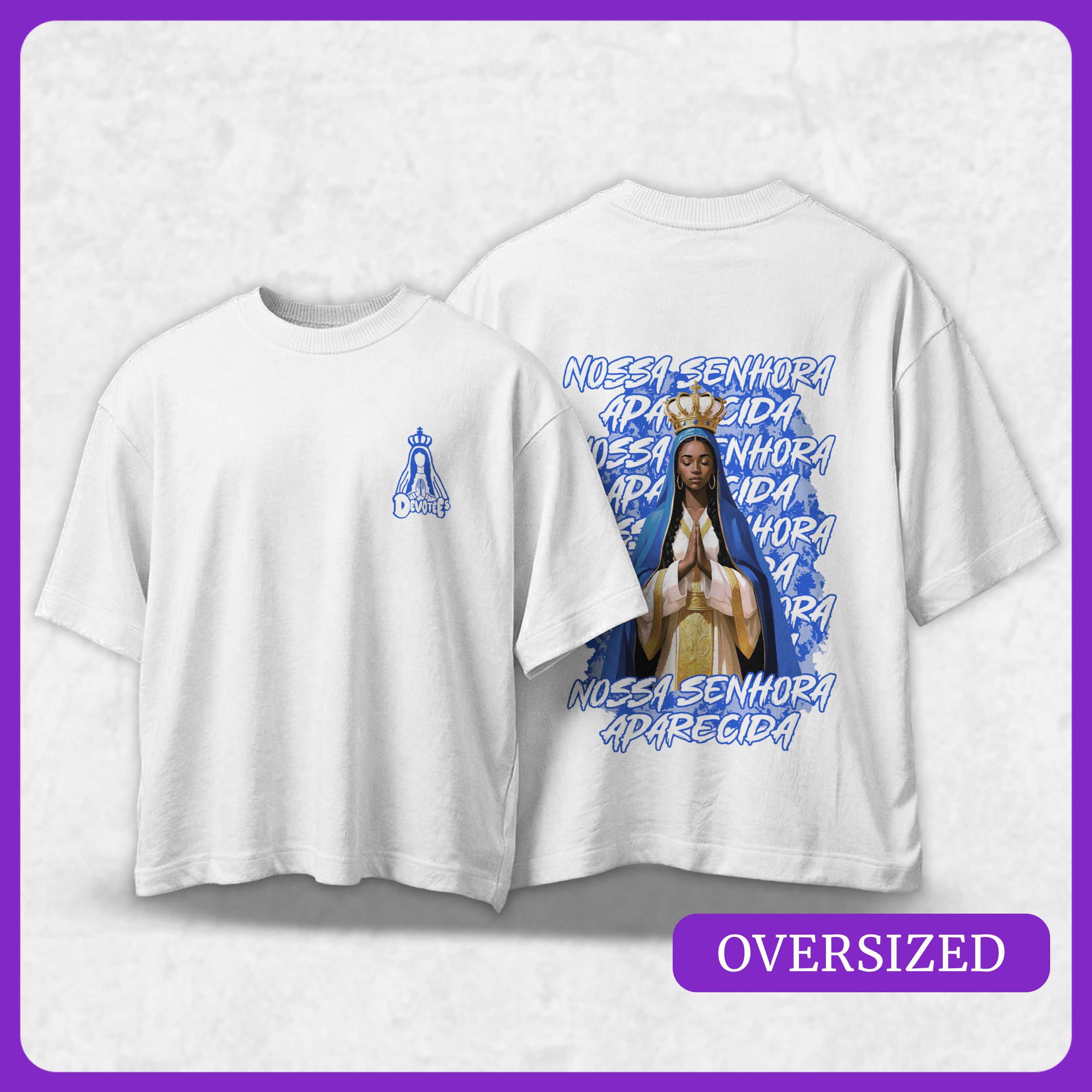 Oversized Nossa Senhora | Urbano Sagrado (Azul)