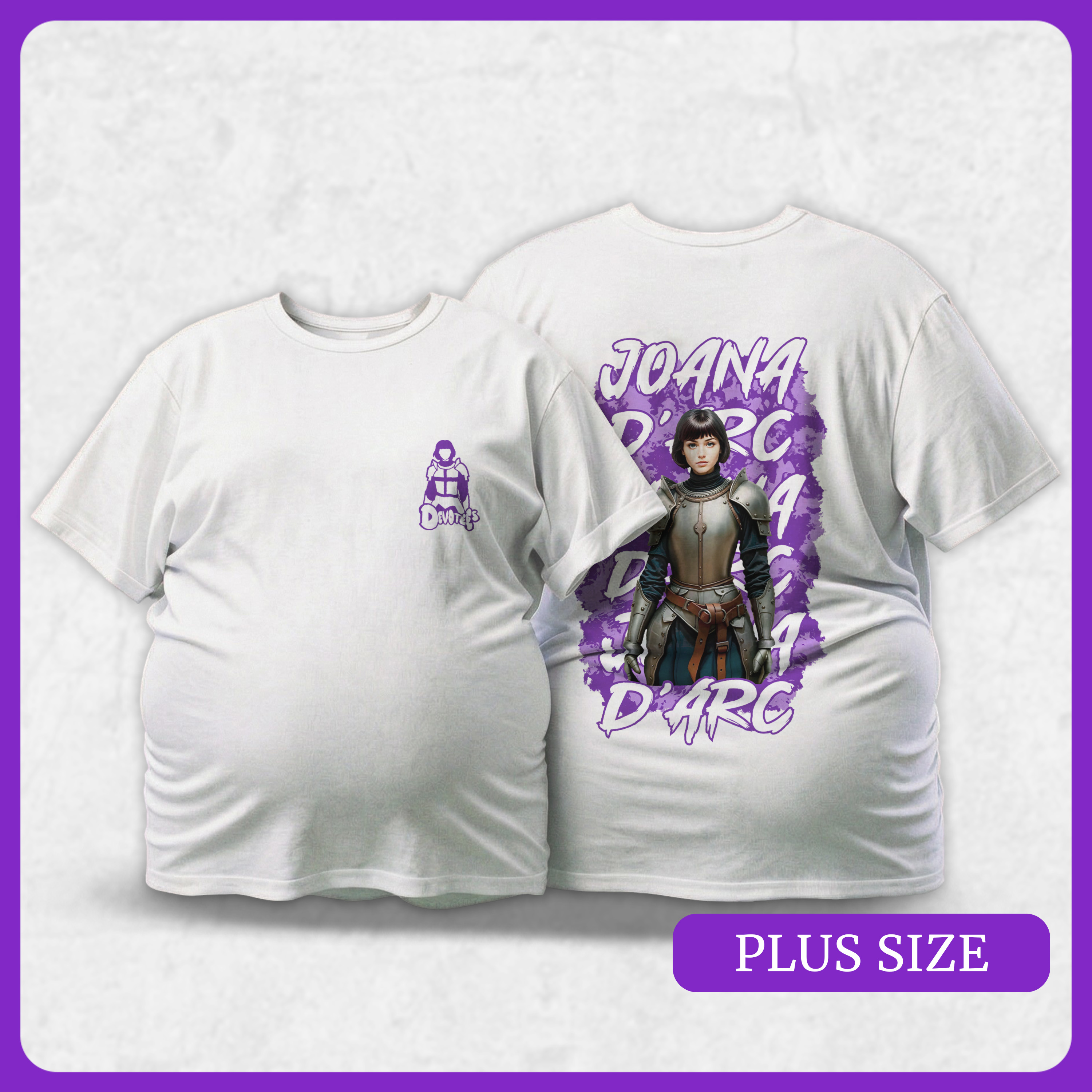 Plus Size Joana D’arc | Urbano Sagrado (Roxo)