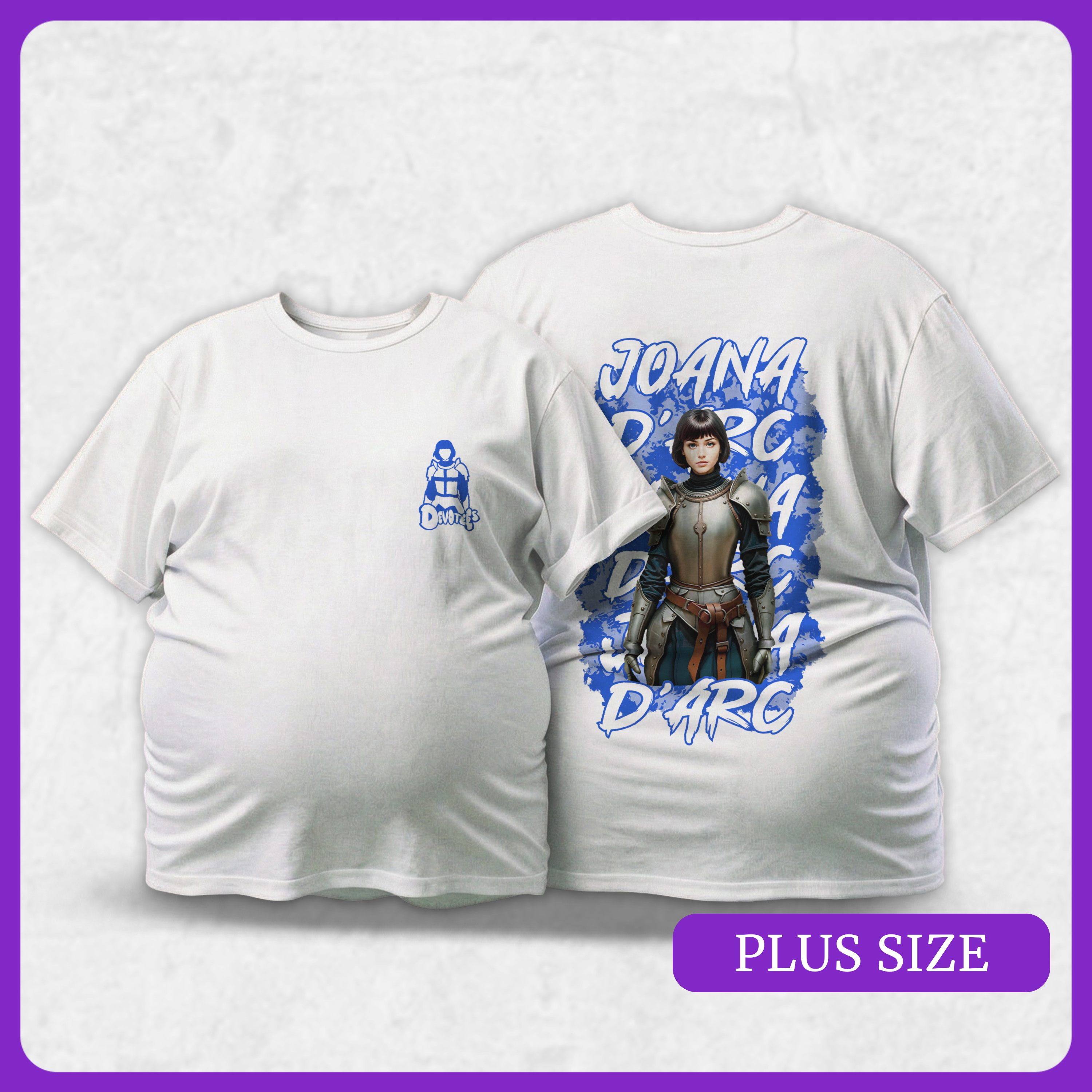 Plus Size Joana D’arc | Urbano Sagrado (Azul)