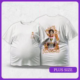 Plus Size São Tarcísio | Urbano Sagrado (Laranja)