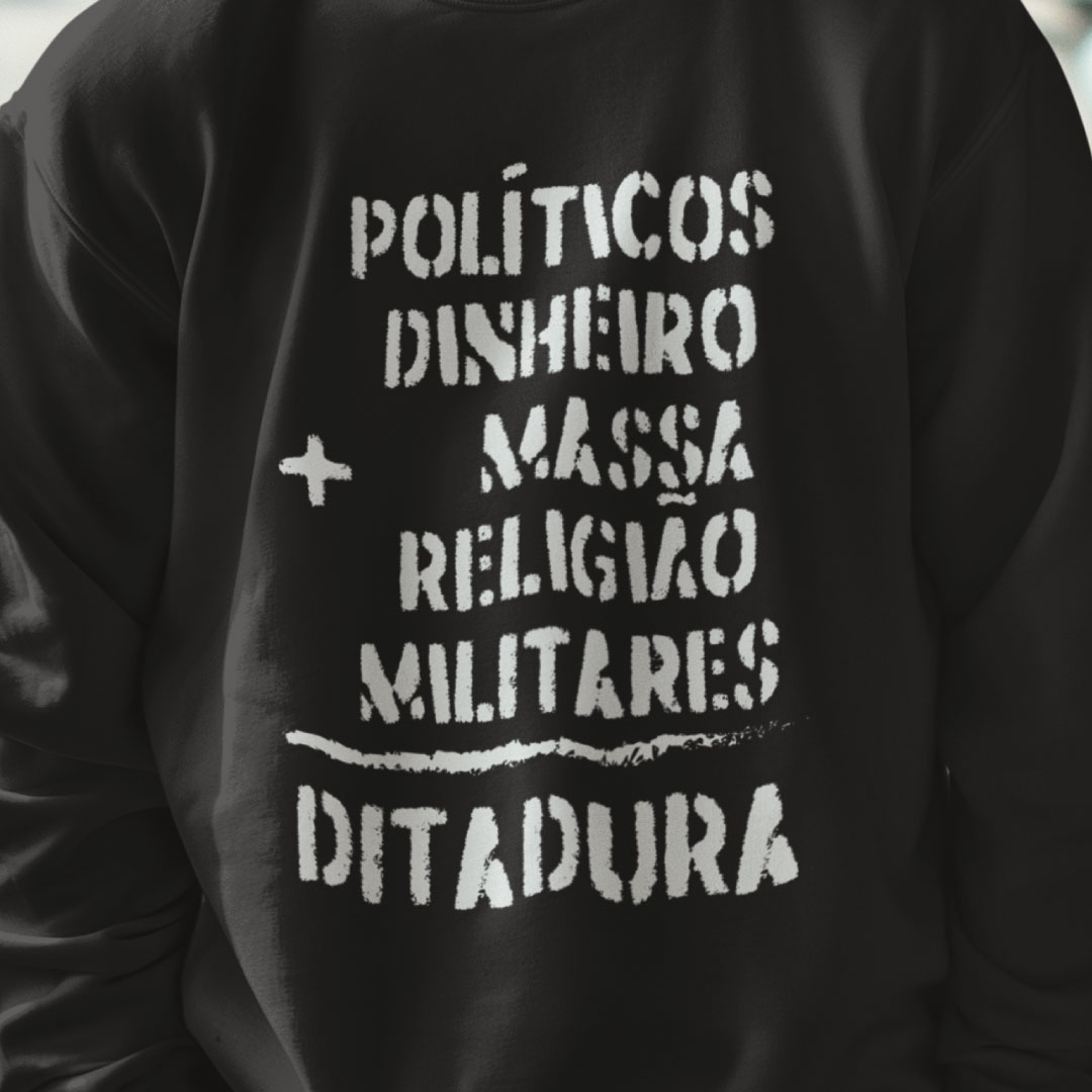 Fórmula da Ditadura (Moletom fechado)