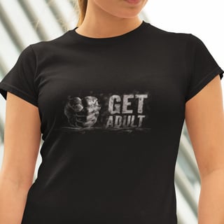 Get adult (Baby look - Algodão peruano)