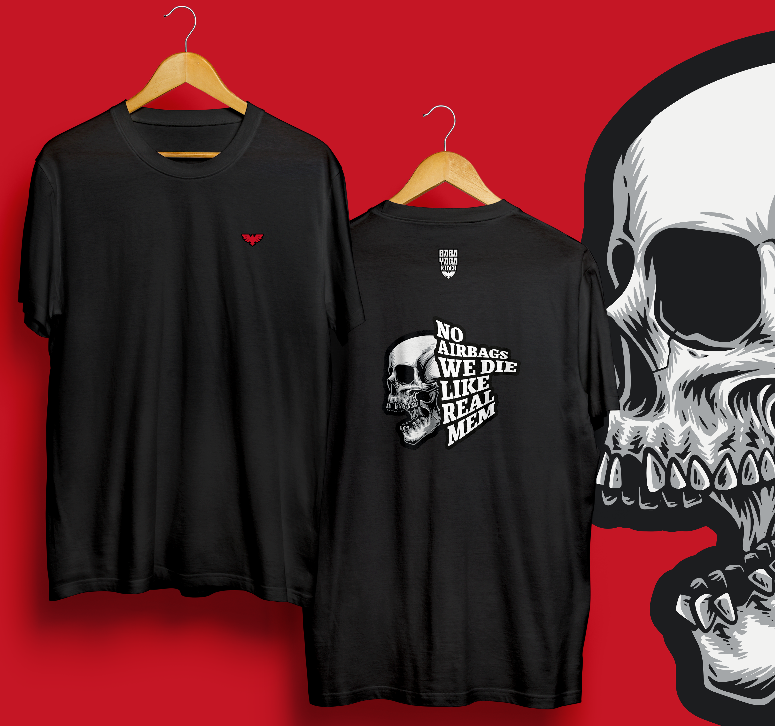 No airbags, we die like real men