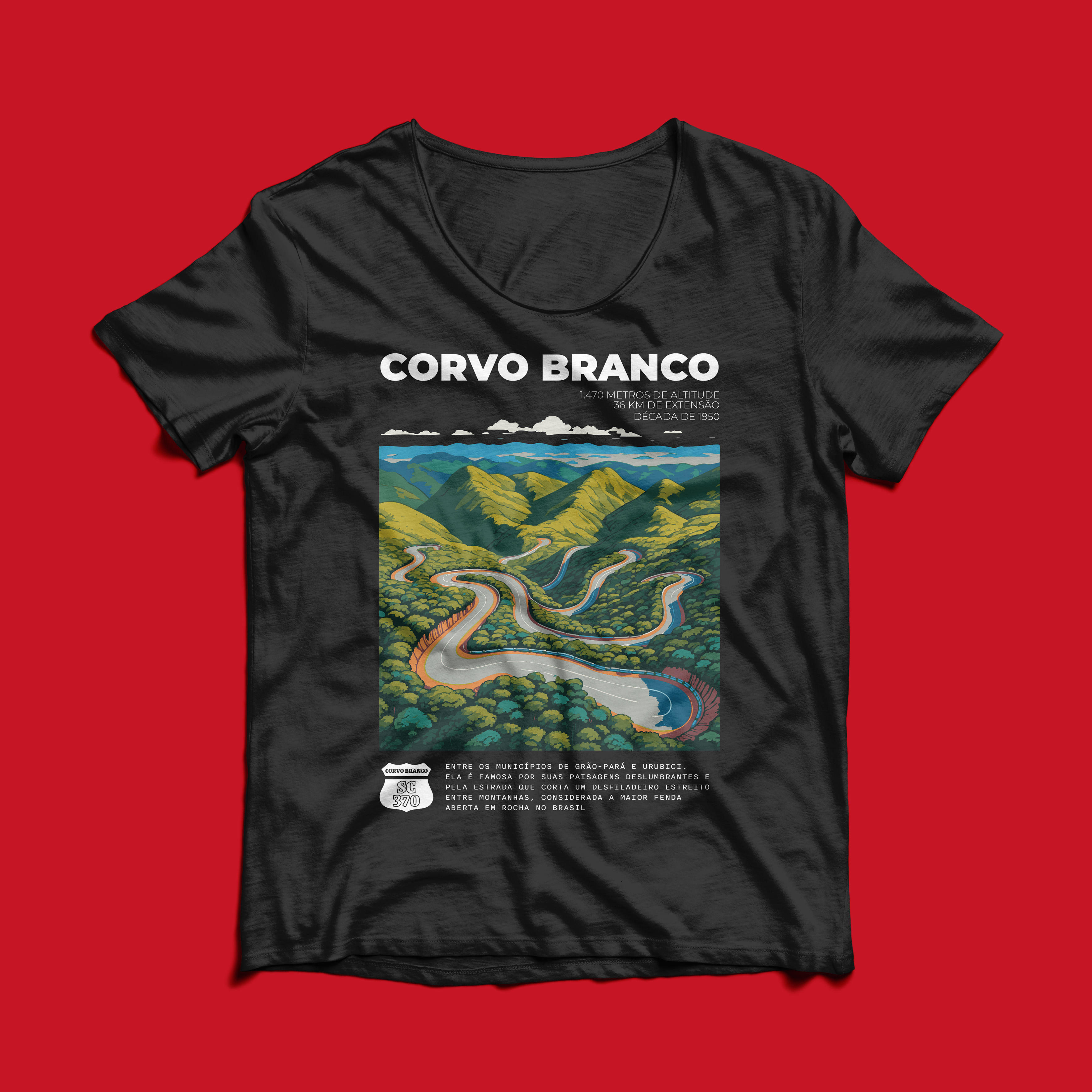 Corvo Branco - SC370 - Rotas Icônicas