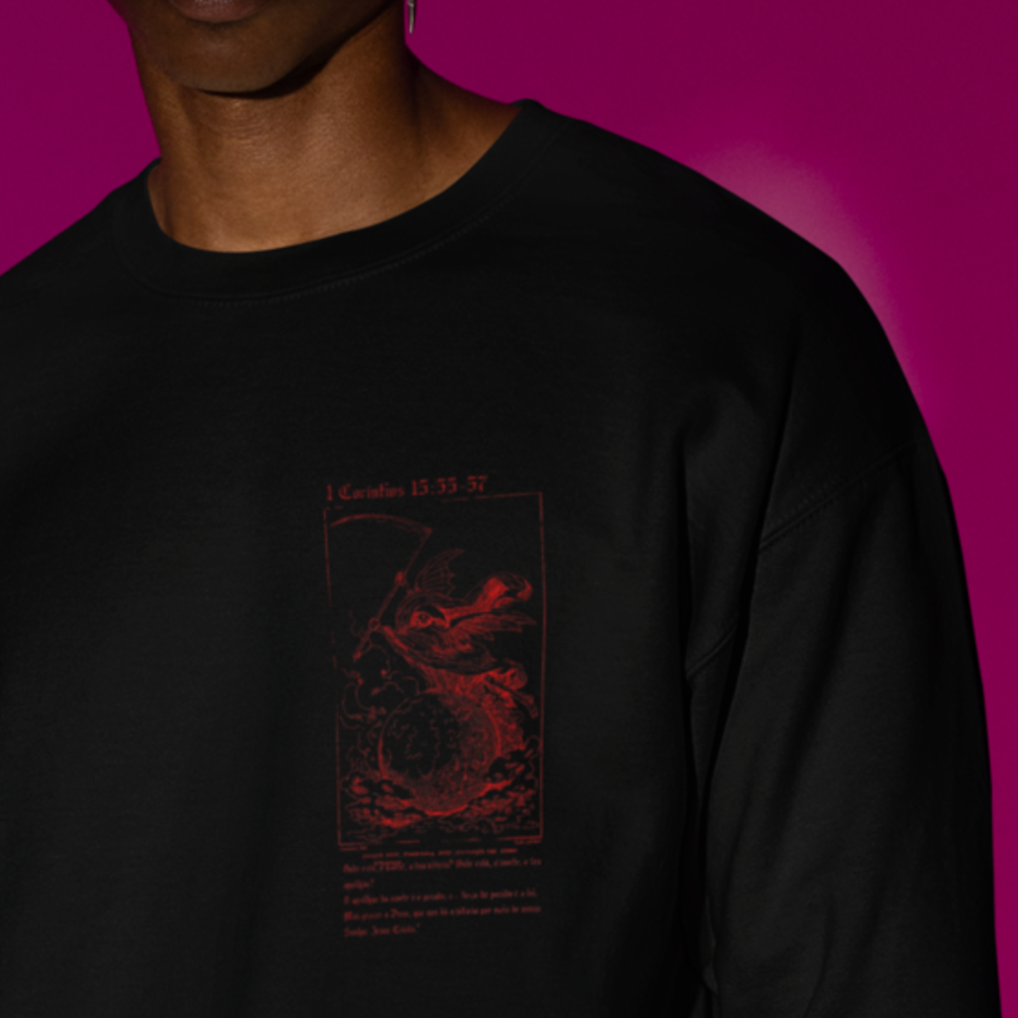 Nome do produto: 1 CORINTIOS 15:55-57