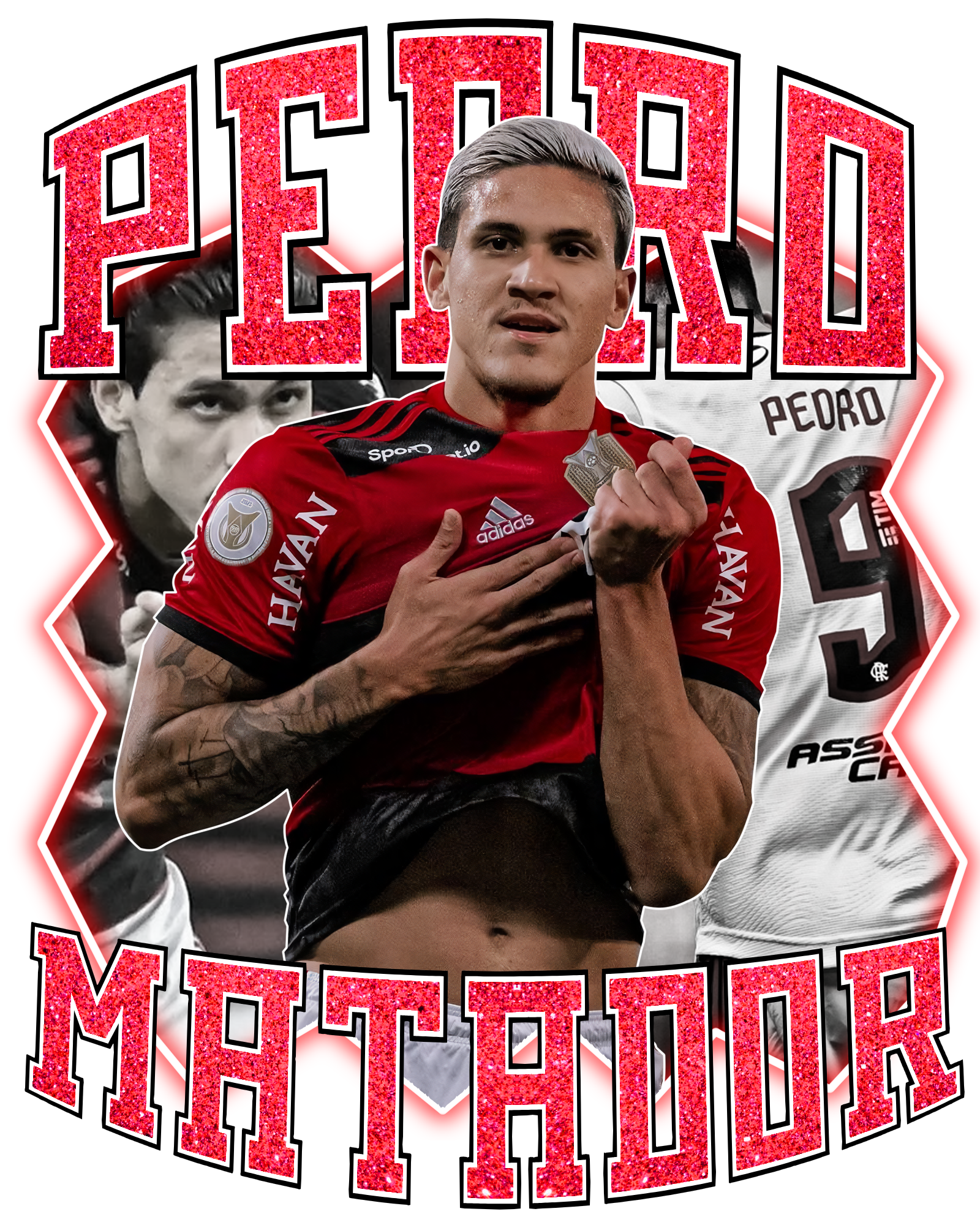 Nome do produto: Camiseta Basica | Pedro (FLAMENGO)