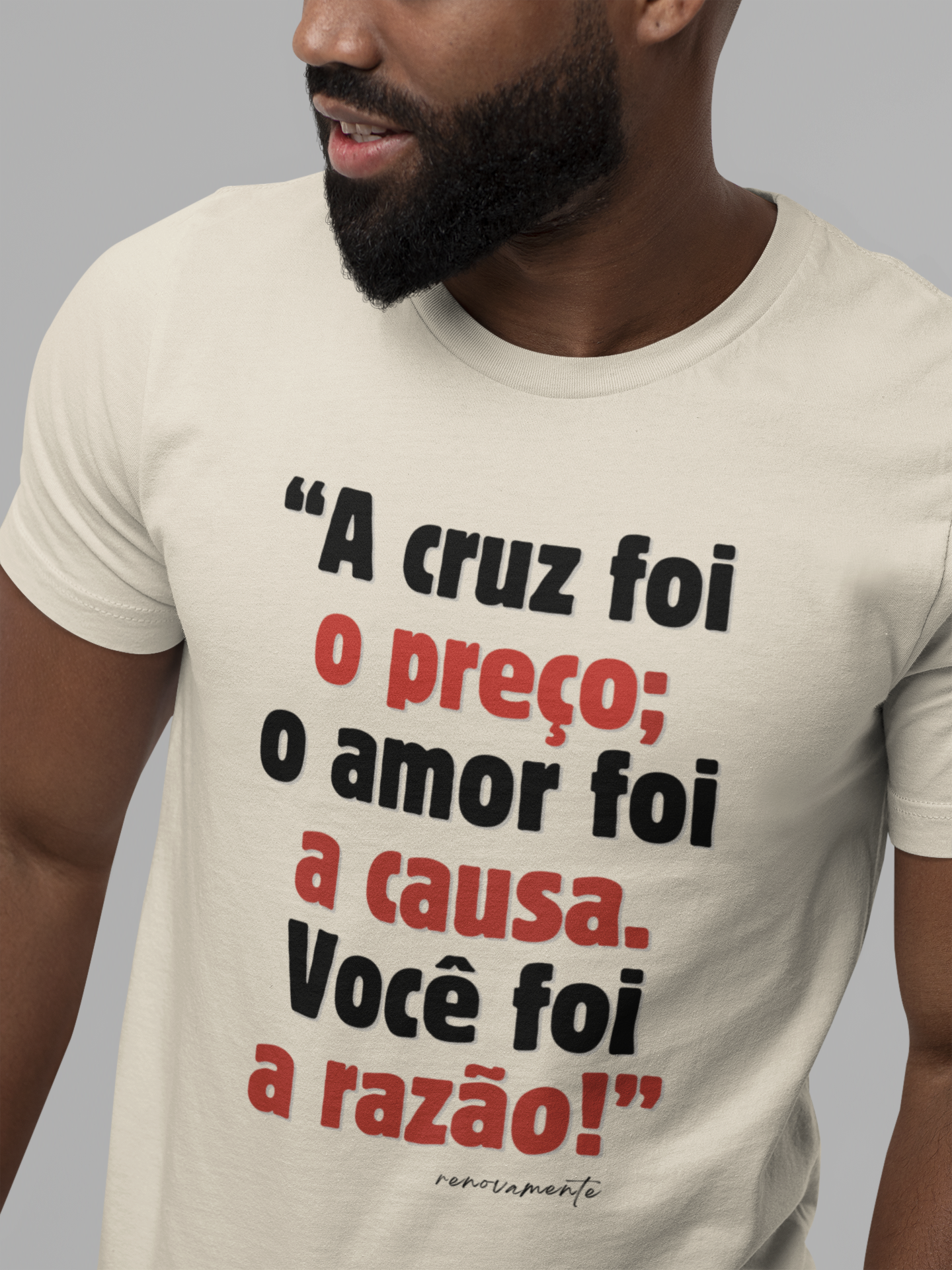 T-Shirt Prime Você foi a razão