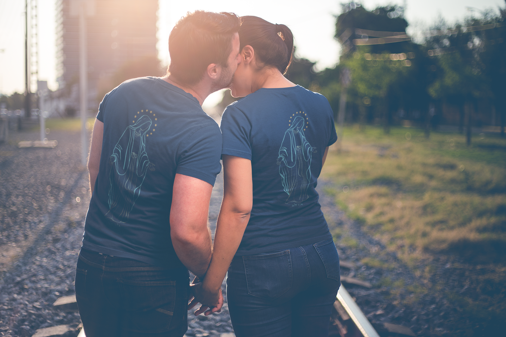 Nome do produto: Camiseta Nossa Senhora das Graças