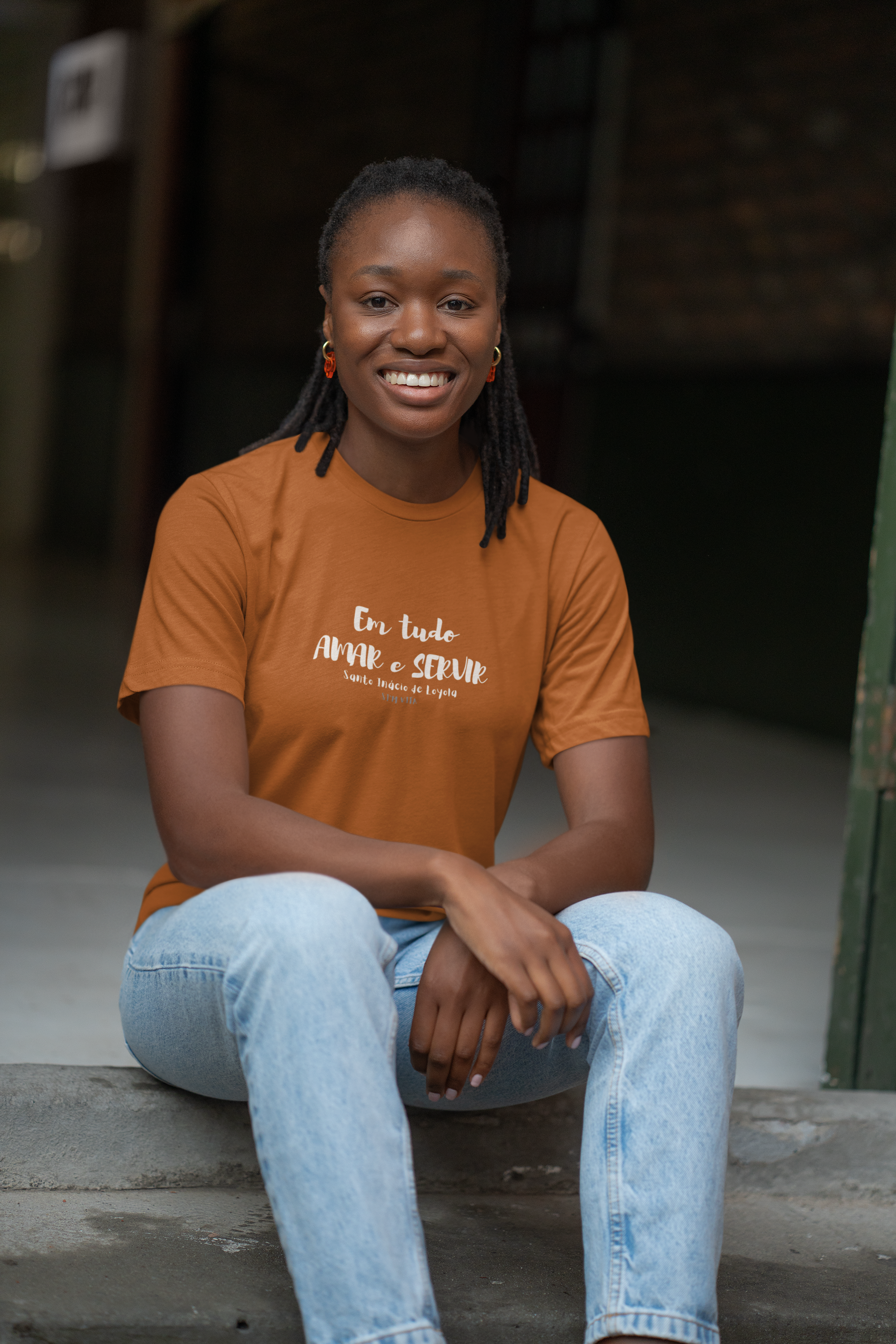 Nome do produto: Camiseta Em Tudo Amar e Servir