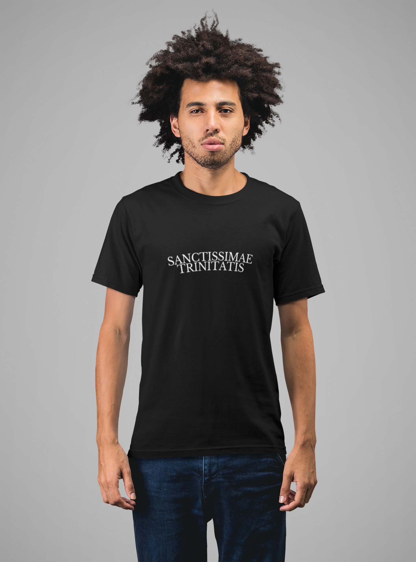 Nome do produto: Camiseta Santíssima Trindade