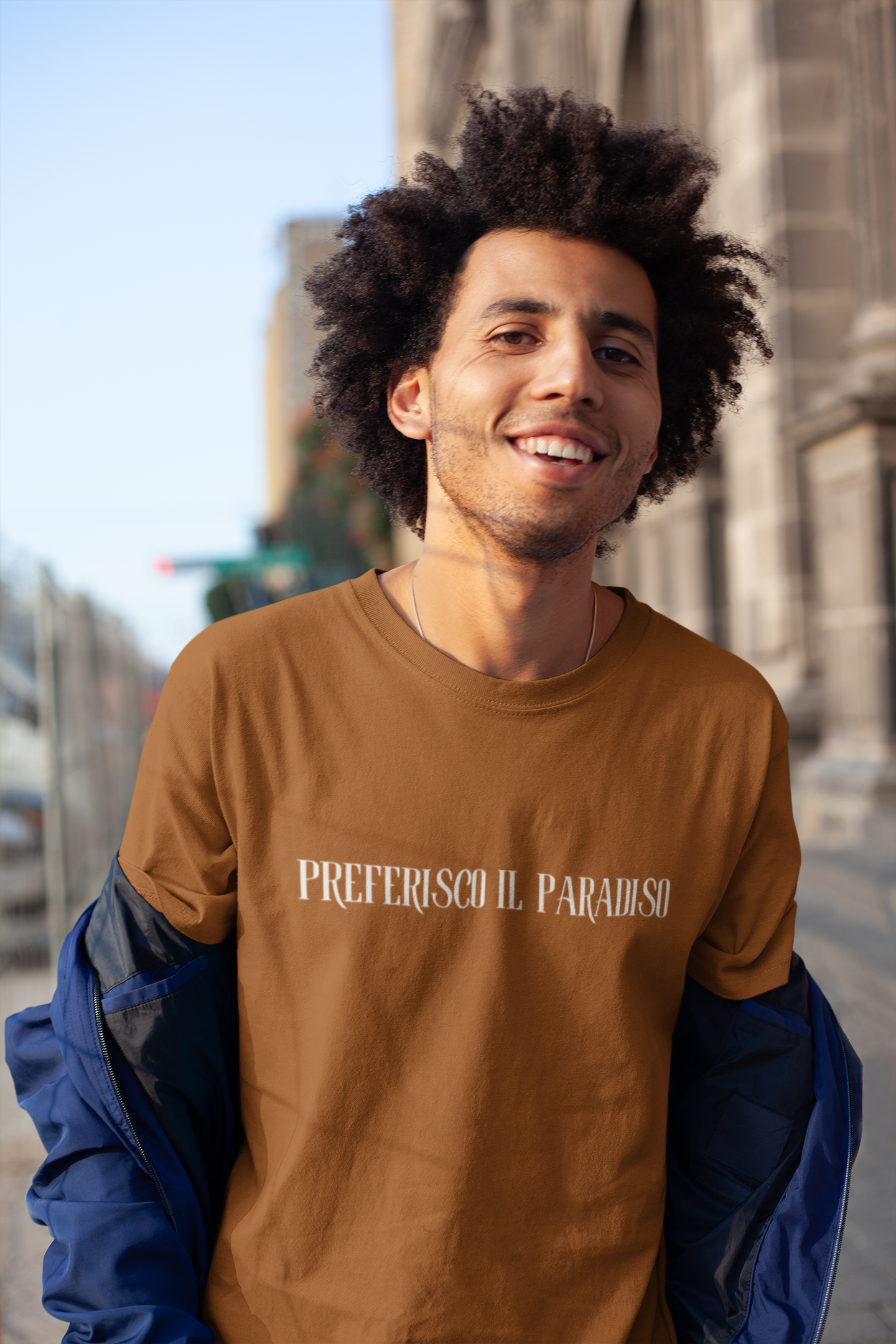 Nome do produto: Camiseta Preferisco Il Paradiso