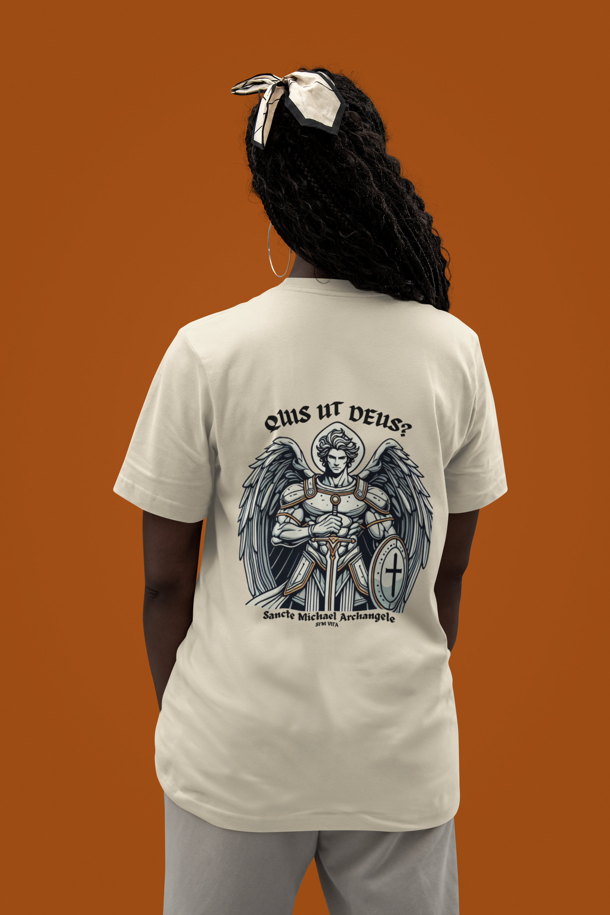 Nome do produto: Camiseta São Miguel Arcanjo