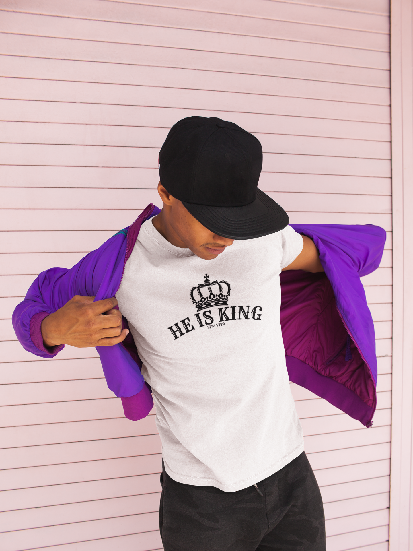 Nome do produto: Camiseta He Is King