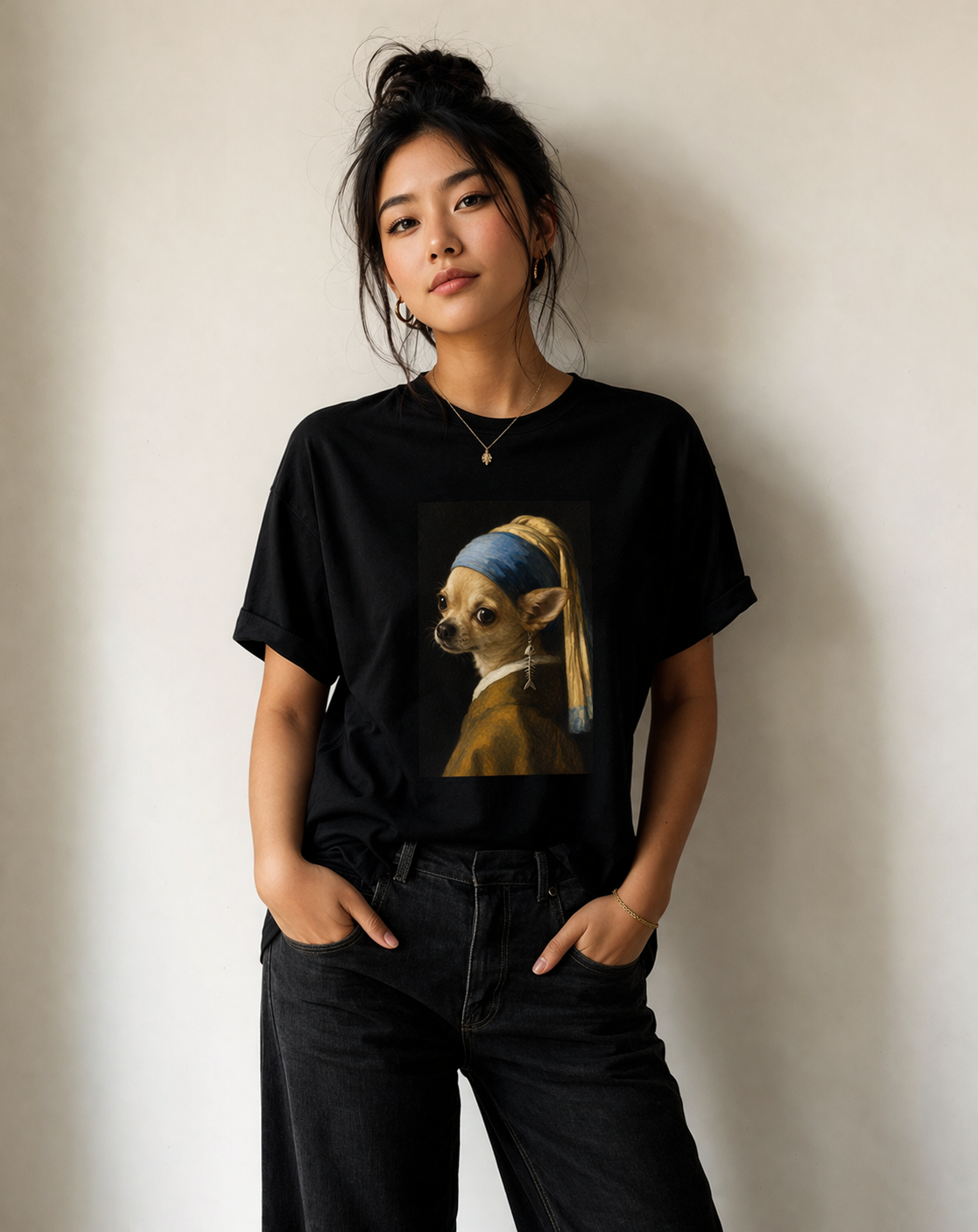 Moça com brinco de peixe (Johannes Vermeer)