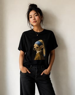 Moça com brinco de peixe (Johannes Vermeer)