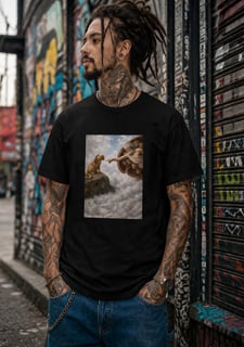 A criação do Gatão (Michelangelo)