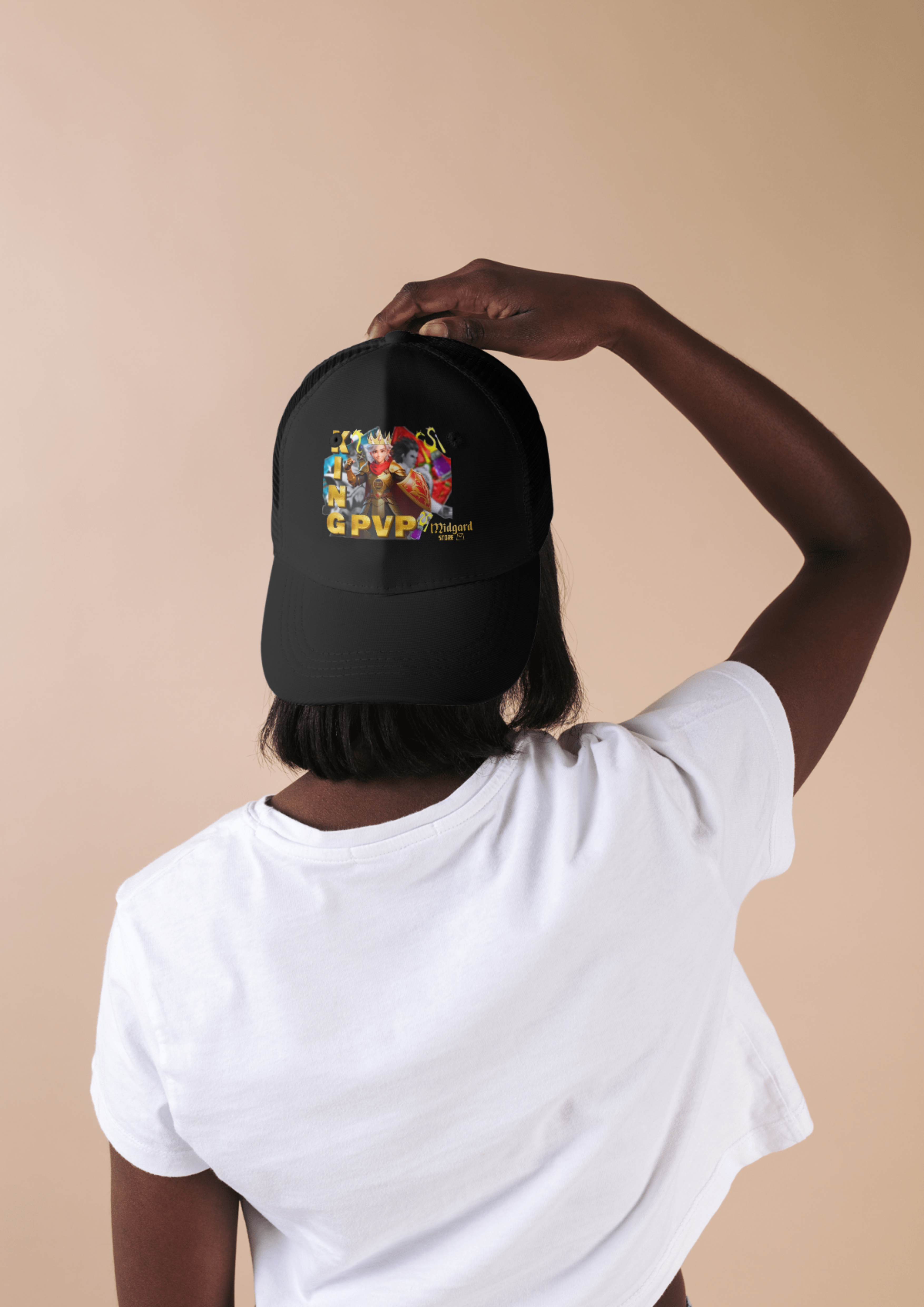 Boné Prime com Tela – Rei do PVP de Midgard