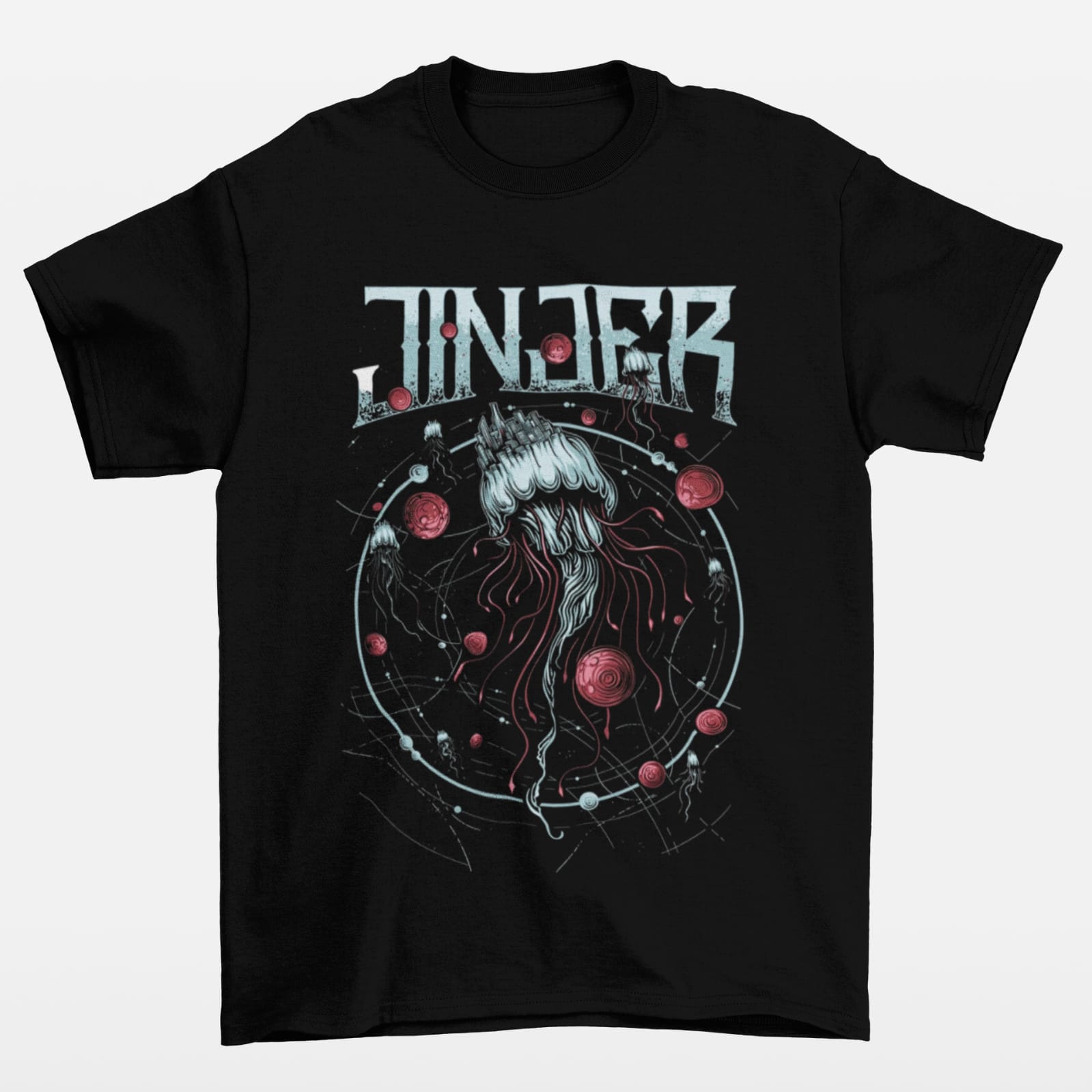 T-shirt inspiration Jinjer unissex
