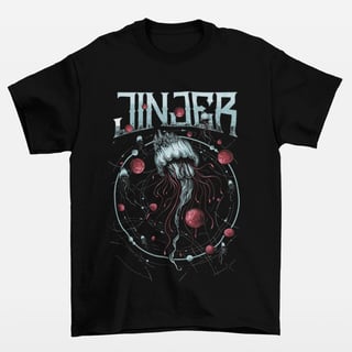 T-shirt inspiration Jinjer unissex