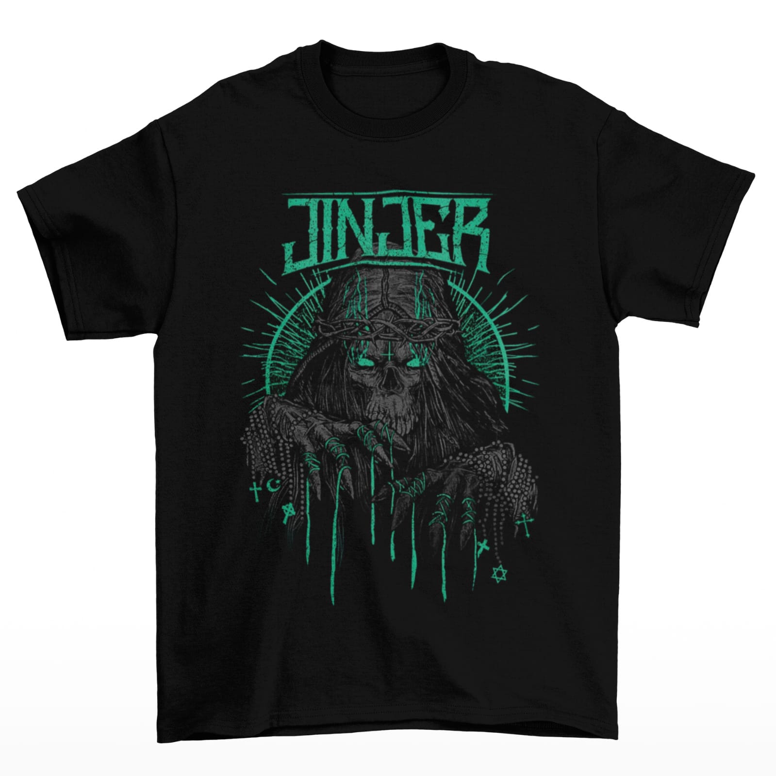 T-shirt inspiration Jinjer death unissex