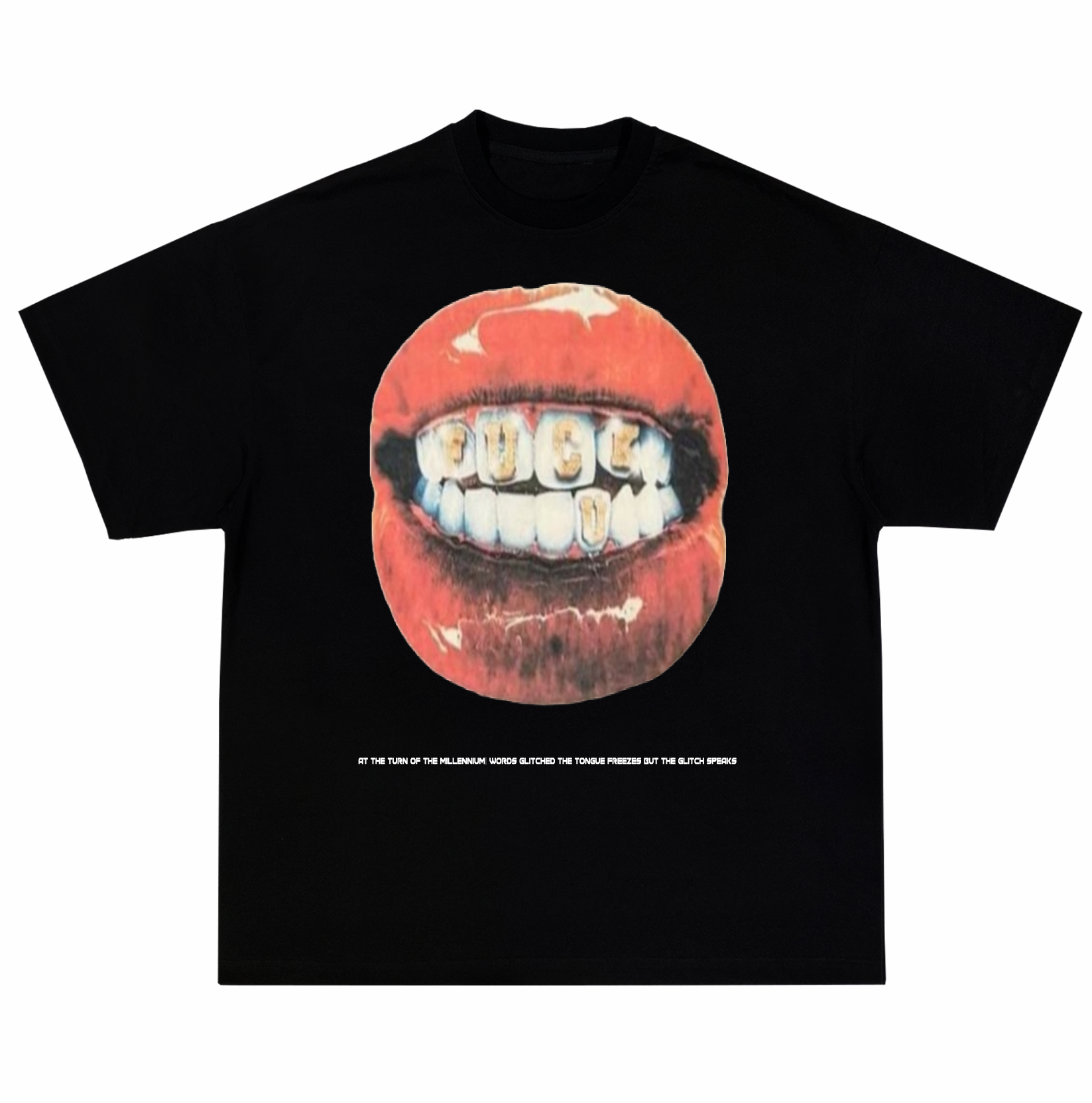 Nome do produto: Camiseta Oversized preta Millennium Whispe