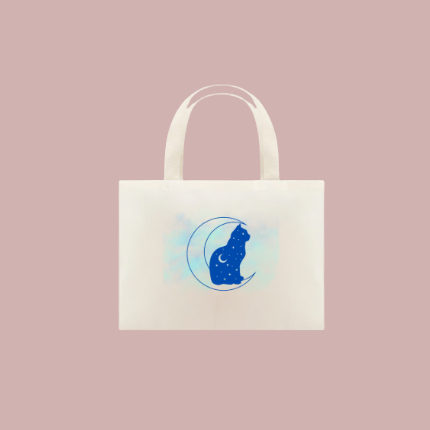 Eco Bag Gato Azul