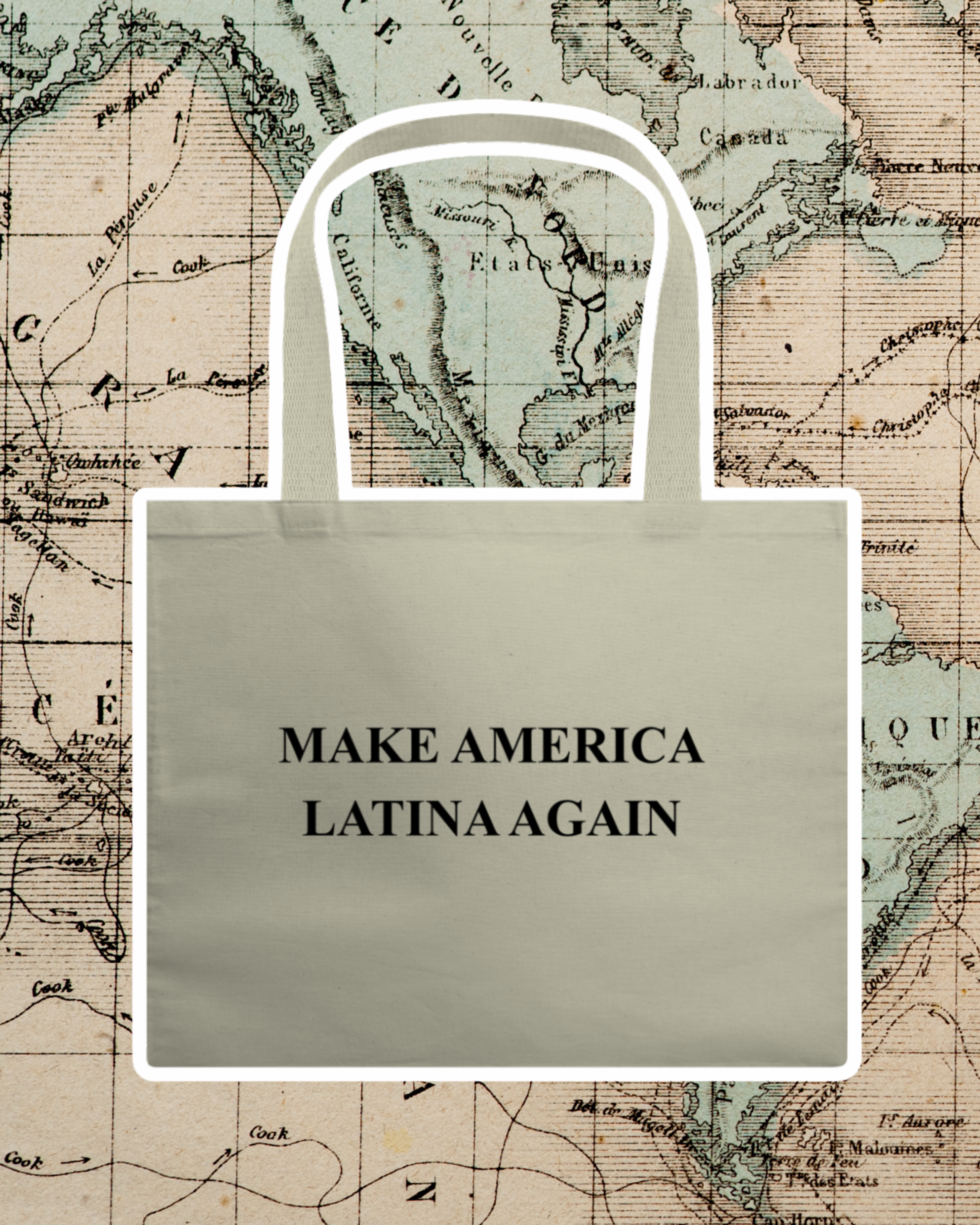 ecobag  MAKE AMERICA LATINA AGAIN
