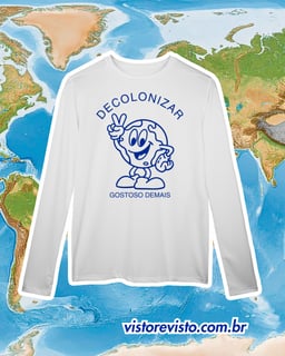 dry UV manga longa DECOLONIZAR gostoso demais