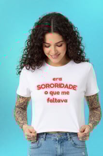 cropped: era SORORIDADE que me faltava