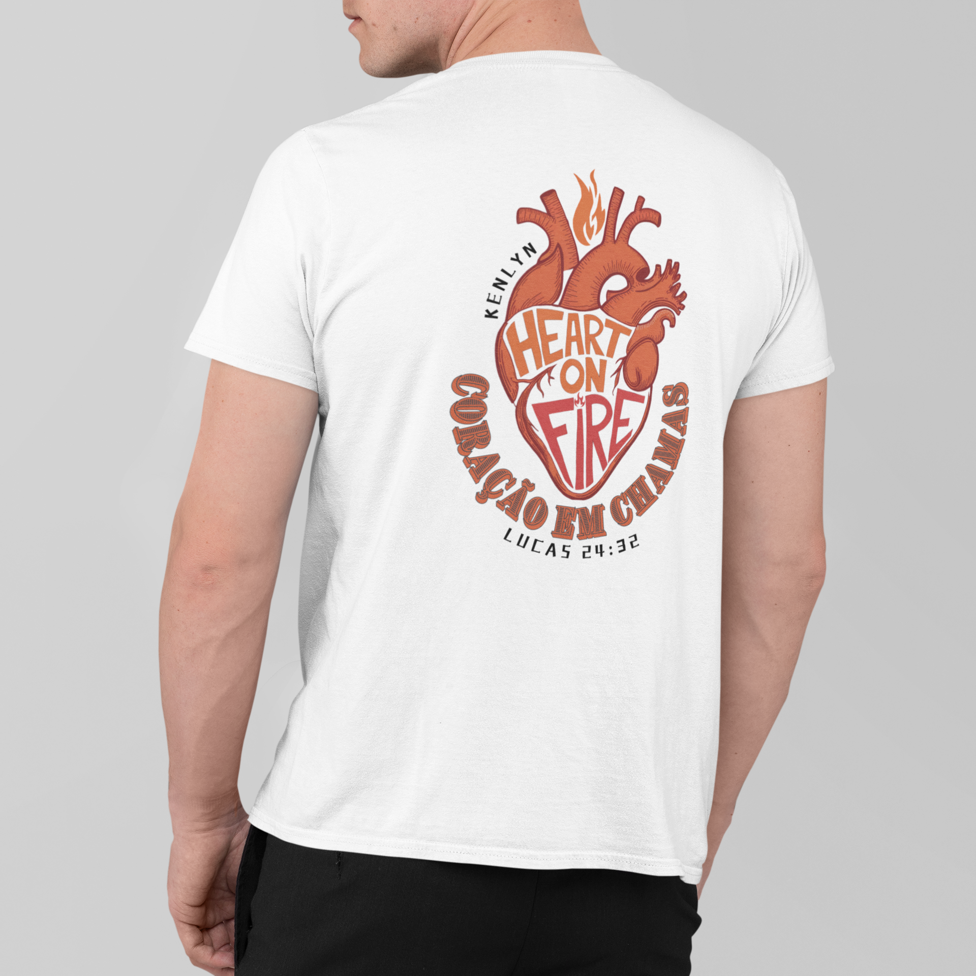 Camiseta Heart on Fire