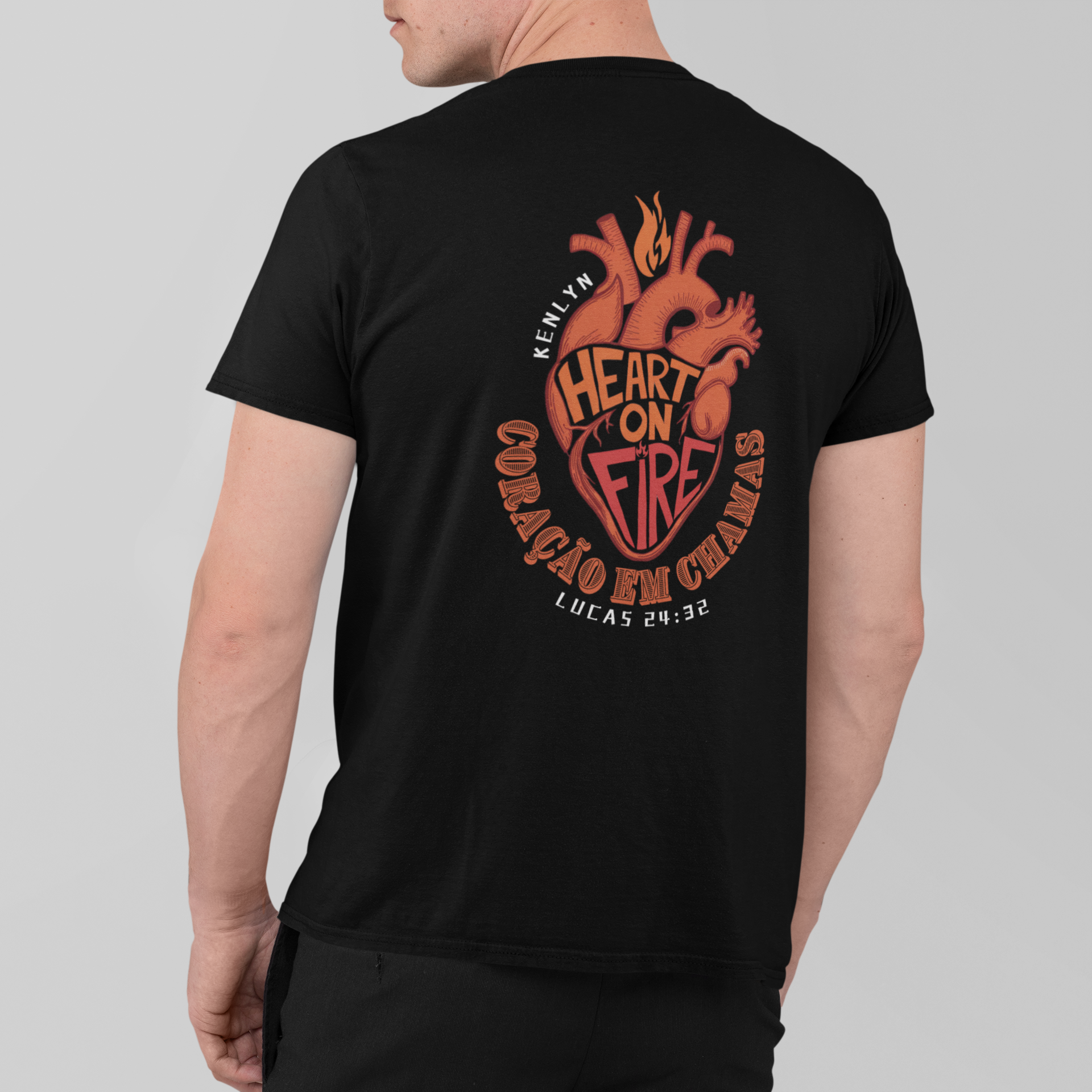 Camiseta Heart on Fire