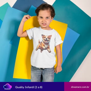 Camiseta Dog Feliz – O Cãopanheiro Mais Animado do Universo!