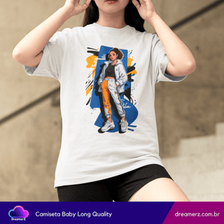 Camiseta Street Girl – Atitude que se Veste