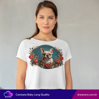 Camiseta Dog Royal – Estilo e Elegância em Cada Detalhe