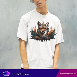 Camiseta Espírito Selvagem – O Lobo da Floresta