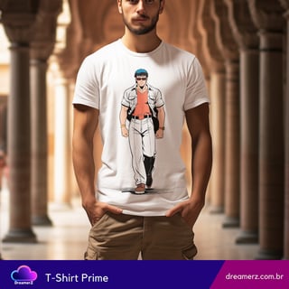 Camiseta: Estilo Anos 80 - O Andar Confiante