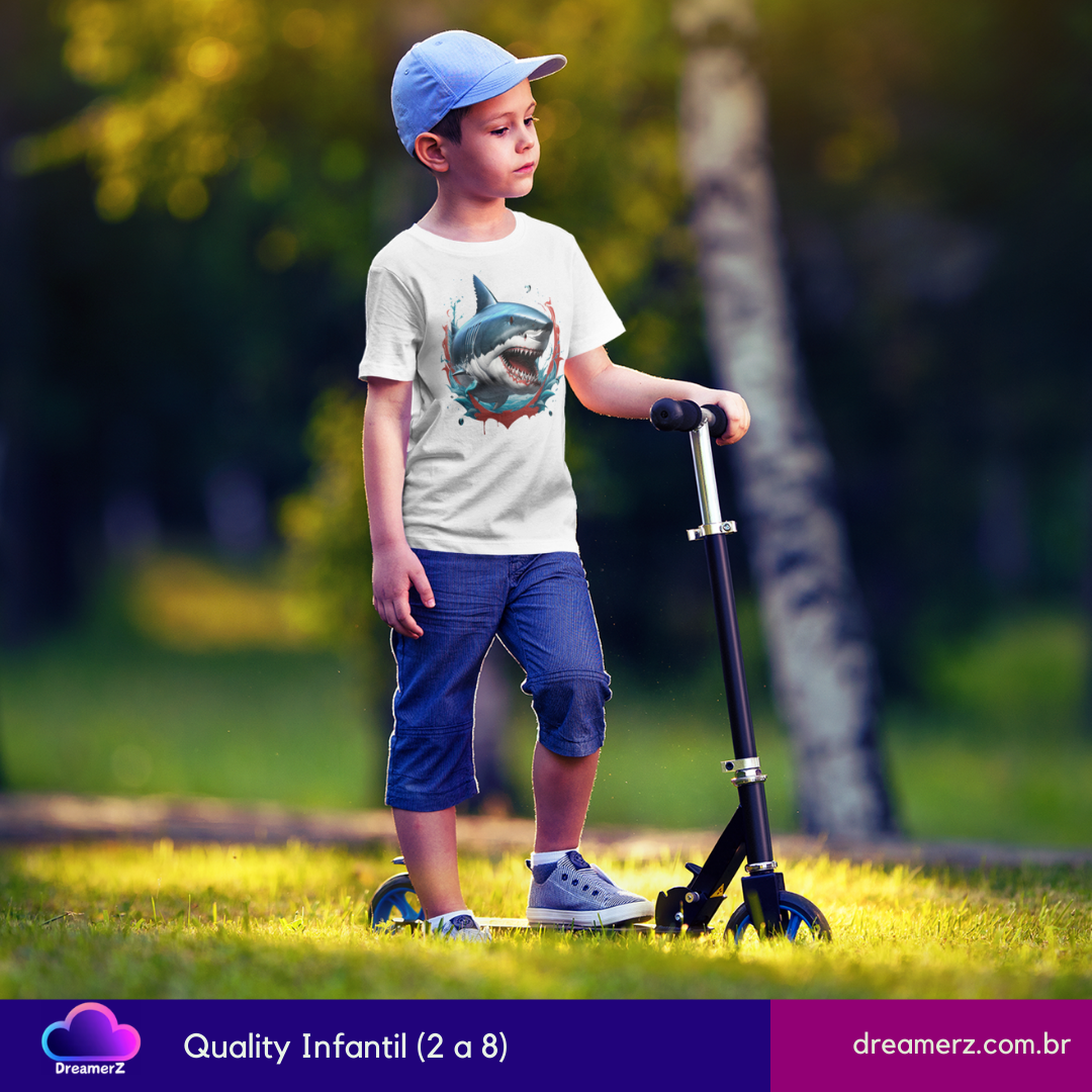 Camiseta Tubarão Selvagem – O Predador do Estilo