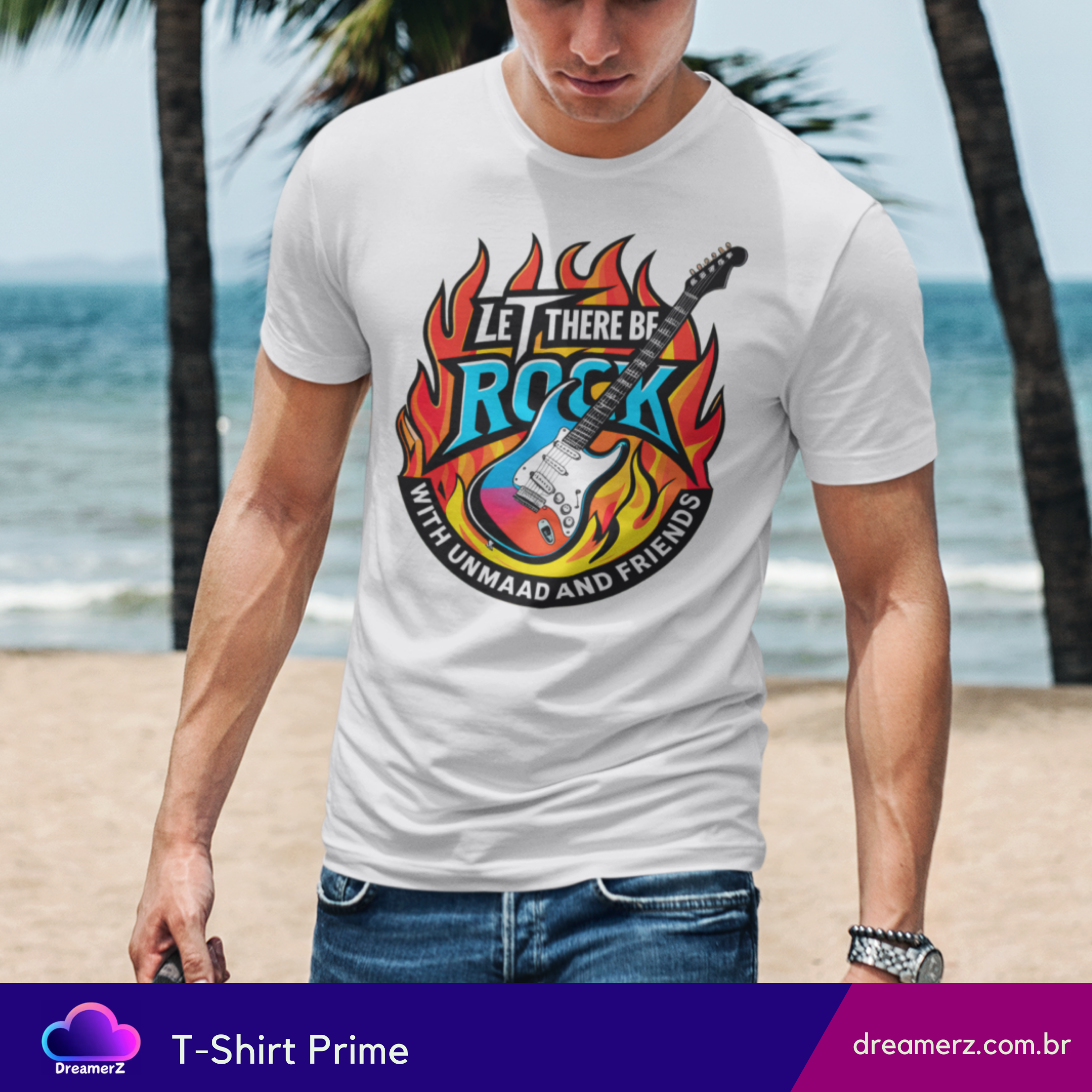  Camiseta: Let There Be Rock – With Unmaad and Friends