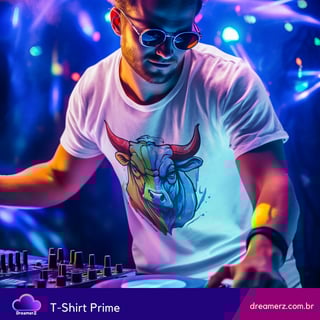 Camiseta Touro Tribal – Força Indomável em Cores