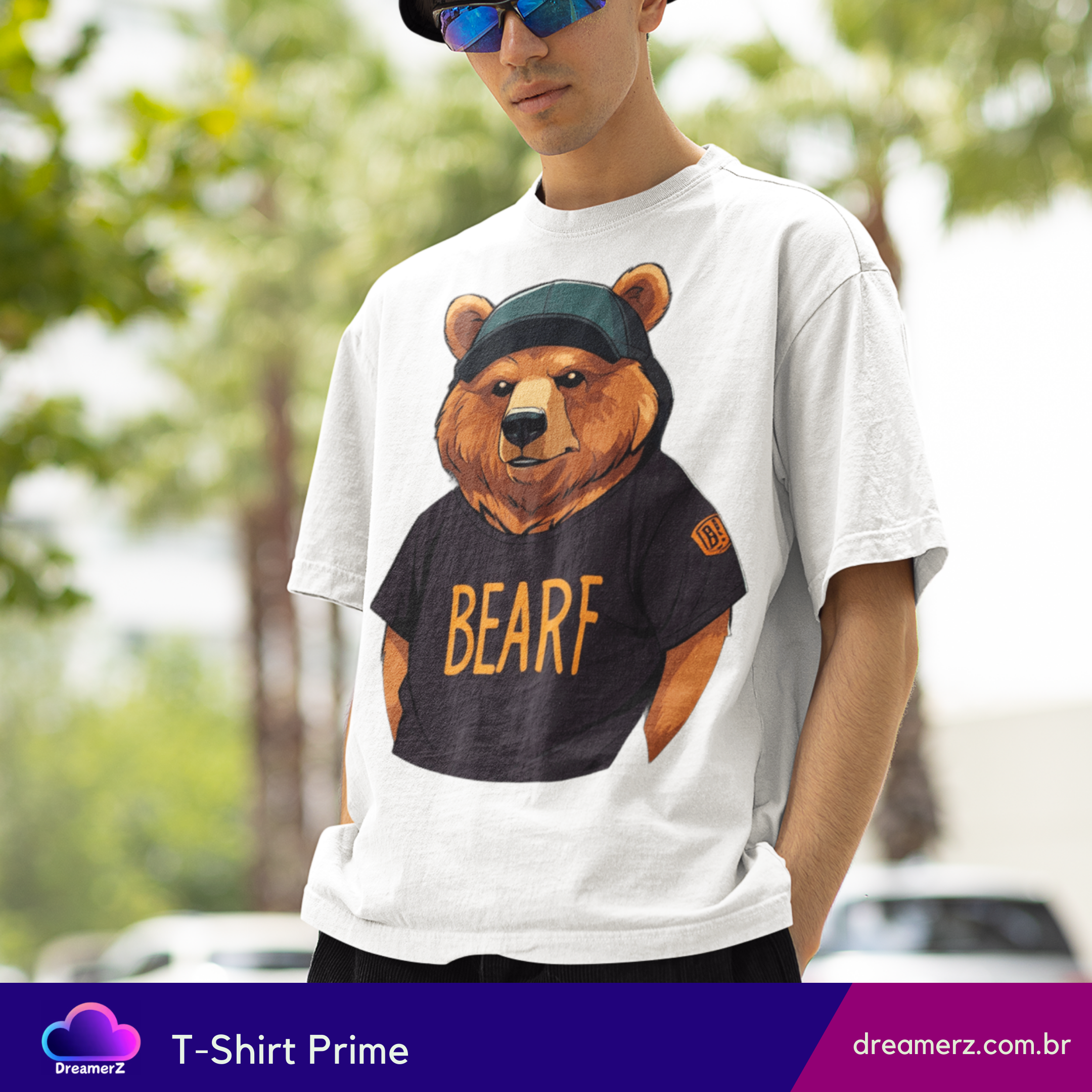 Camiseta Bearf – Estilo que Impõe Respeito