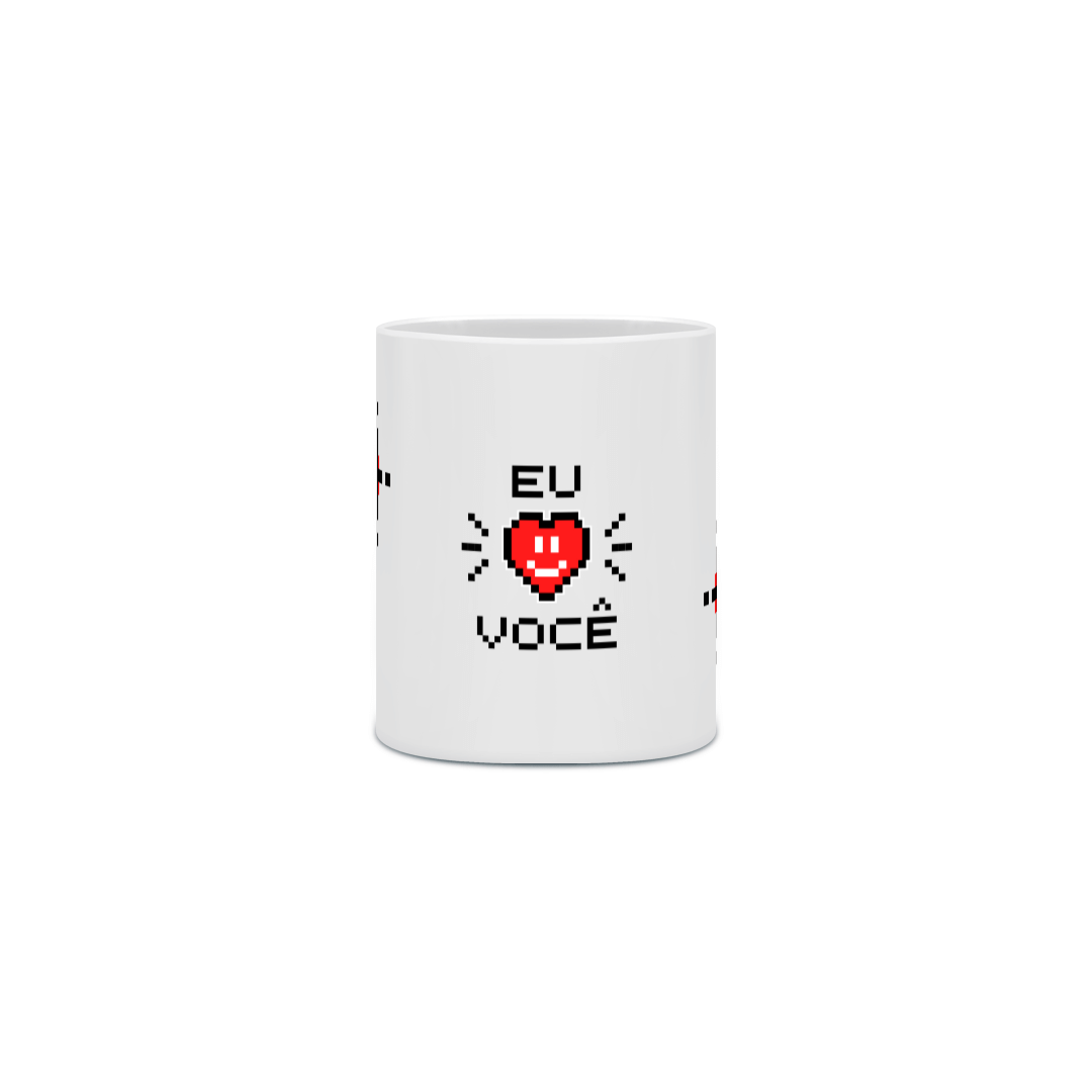 Caneca Porcelana - Eu ❤ Você