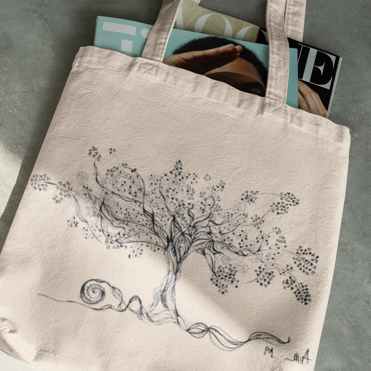 EcoBag Grande - Árvore de Alba