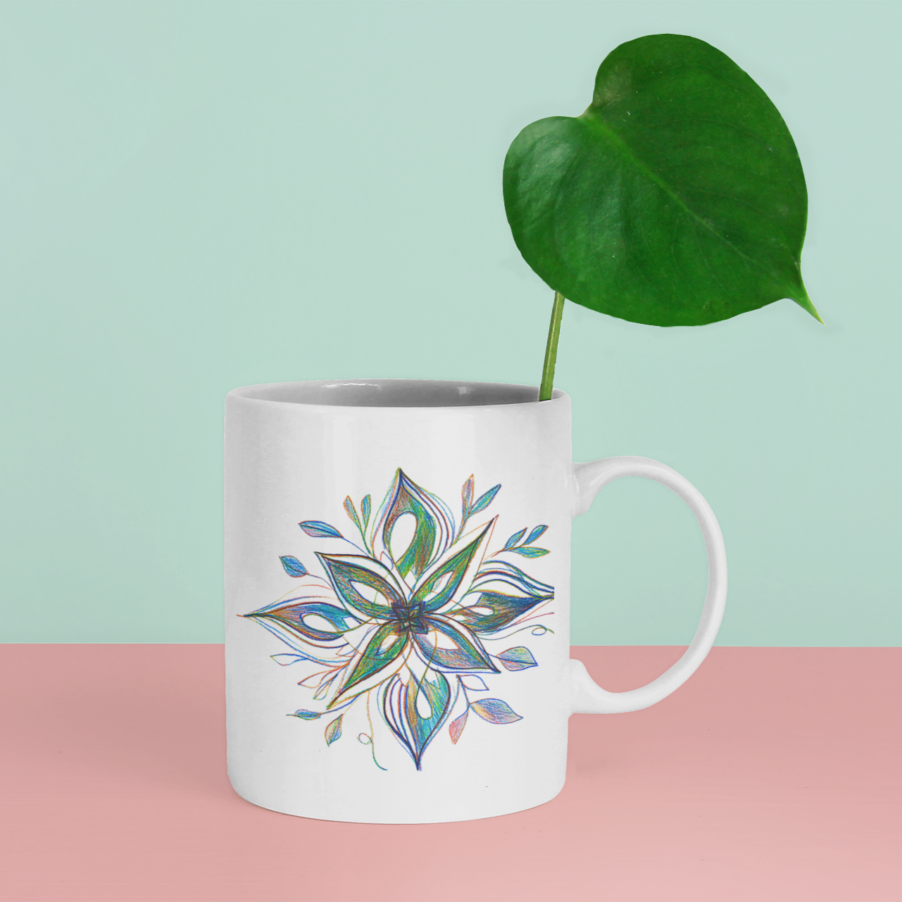 Caneca - Mosaico Mourisco