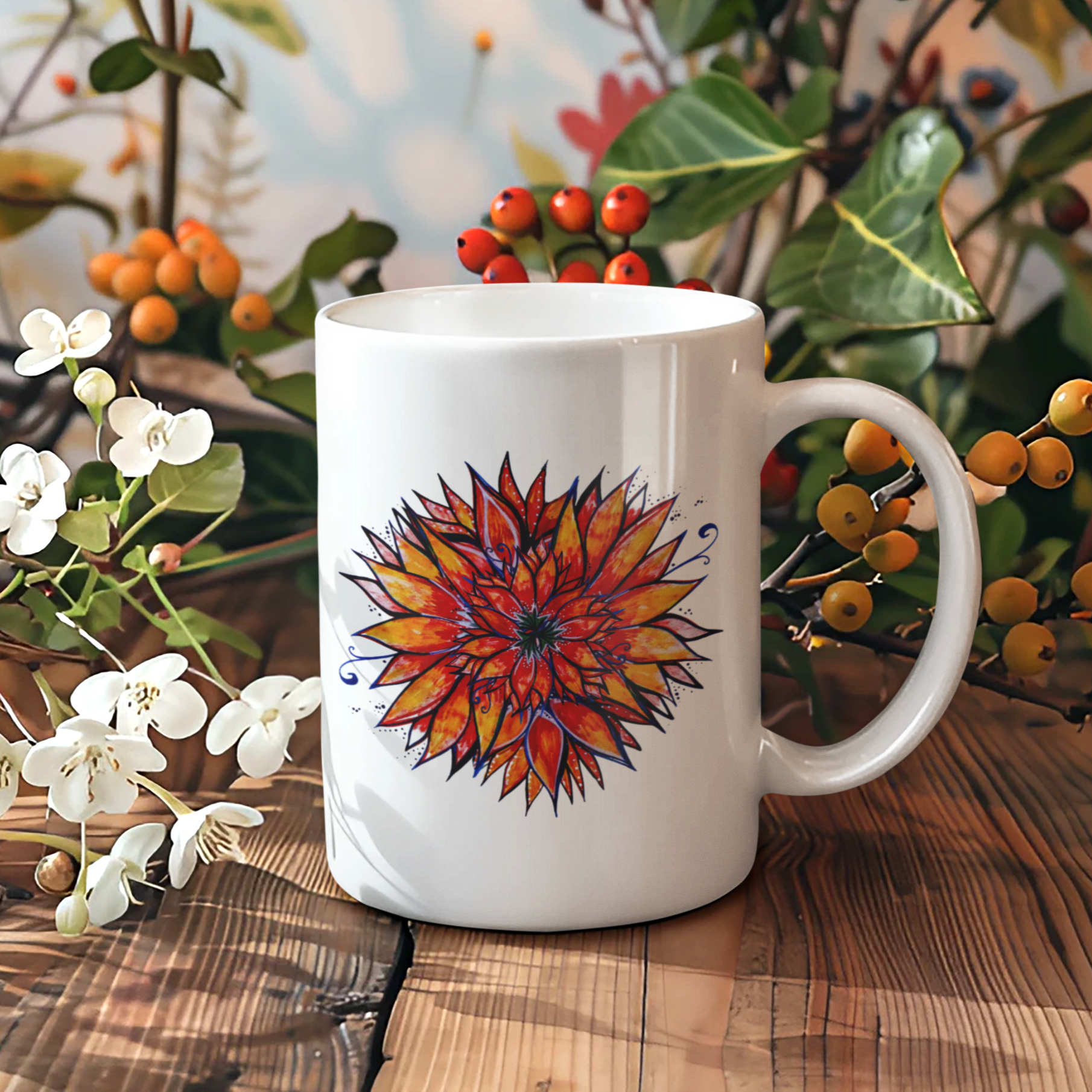 Caneca - Flores dos Sonhos