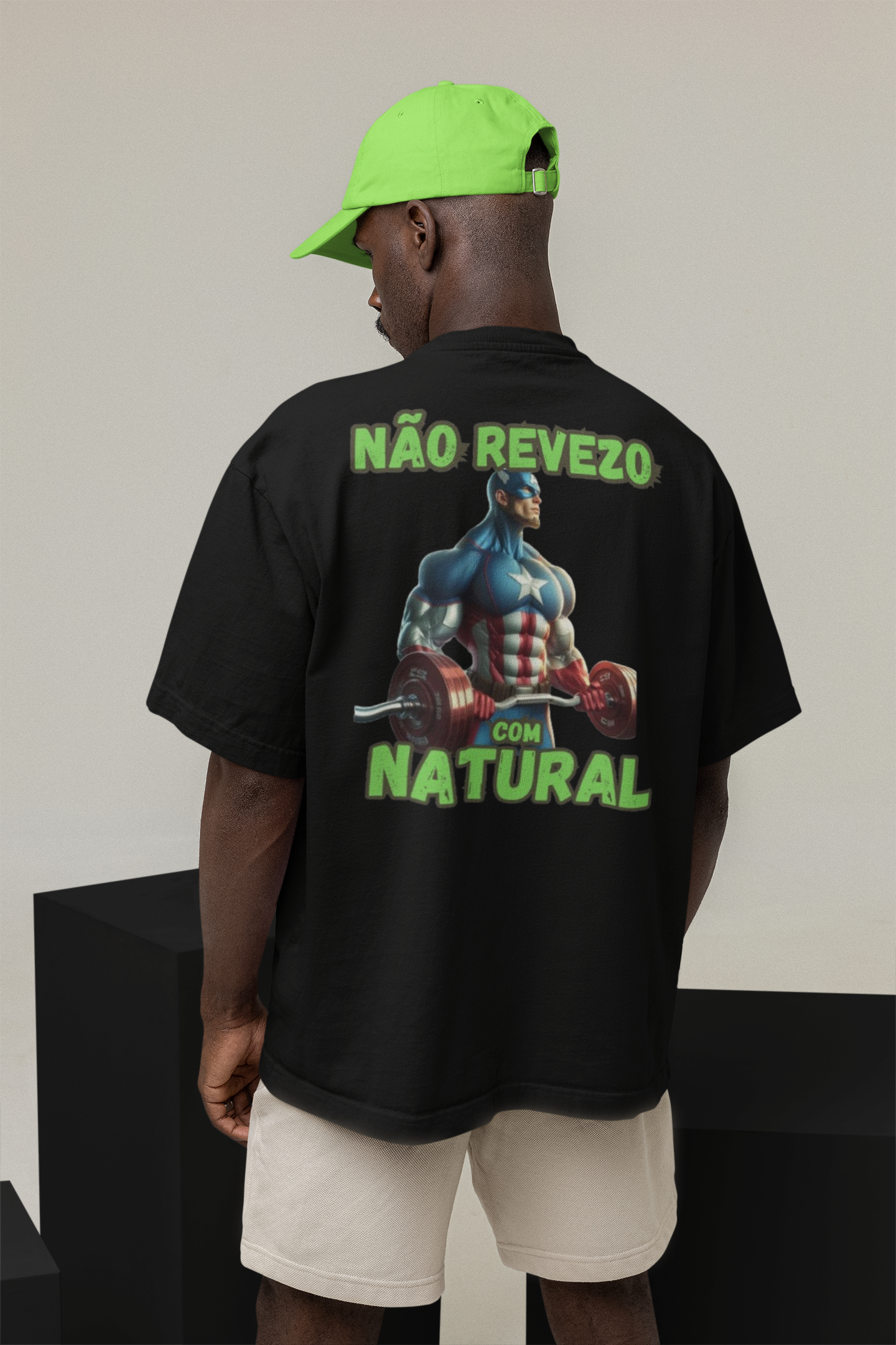 Oversized - Não revezo com natural