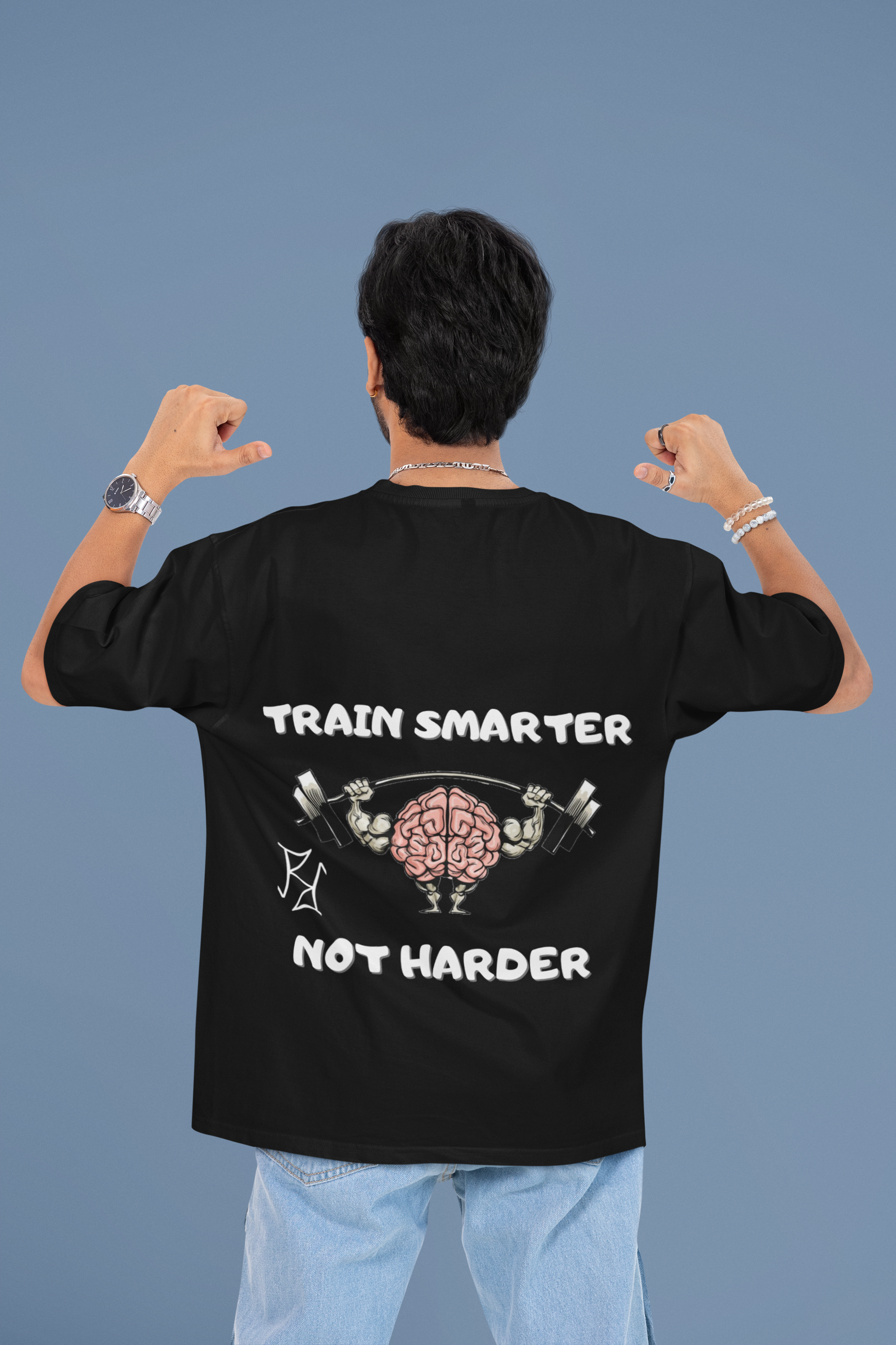 Nome do produto: Oversized Cérebro - Train Smarter, Not Harder