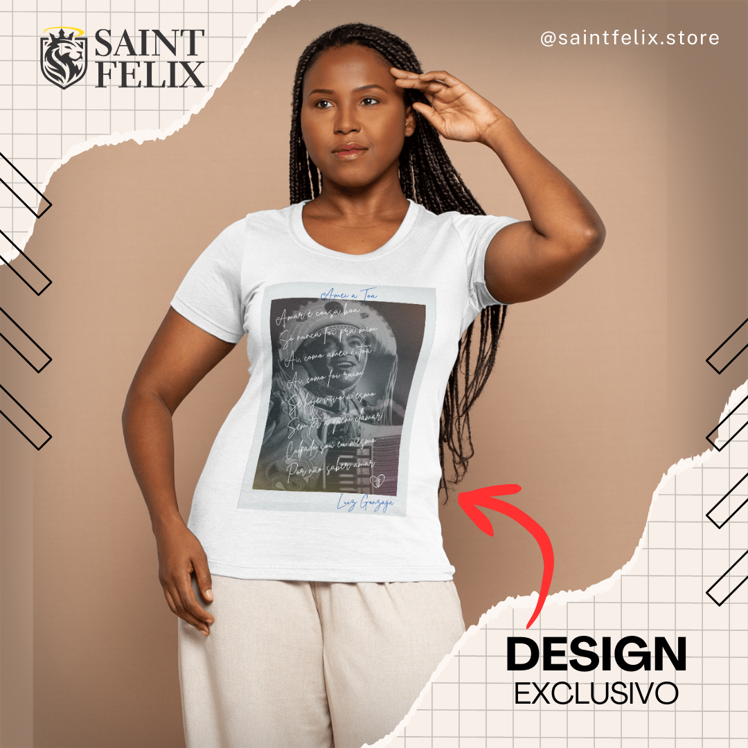 Camiseta Amei a Toa - Feminino