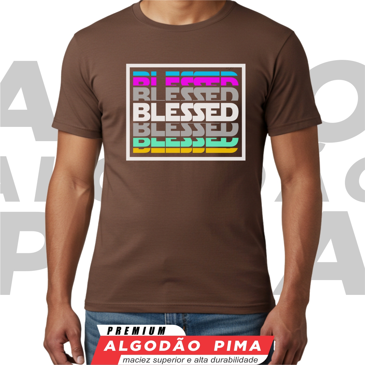 Camiseta - Blessed Multi-color